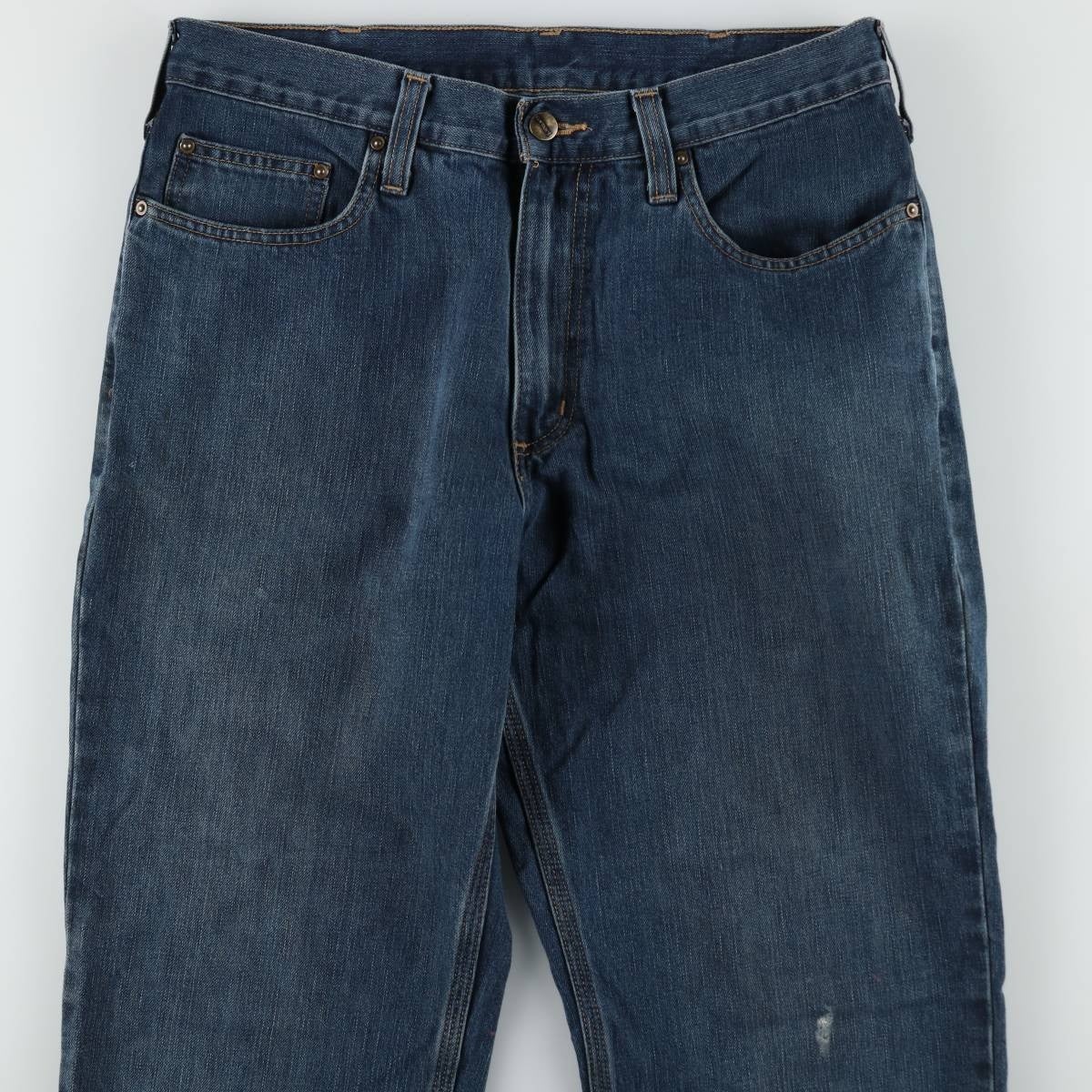 古着 カーハート Carhartt テーパードデニムパンツ メンズw34相当/eaa640503 古着 カーハート Carhartt テーパードデニムパンツ メンズw34相当