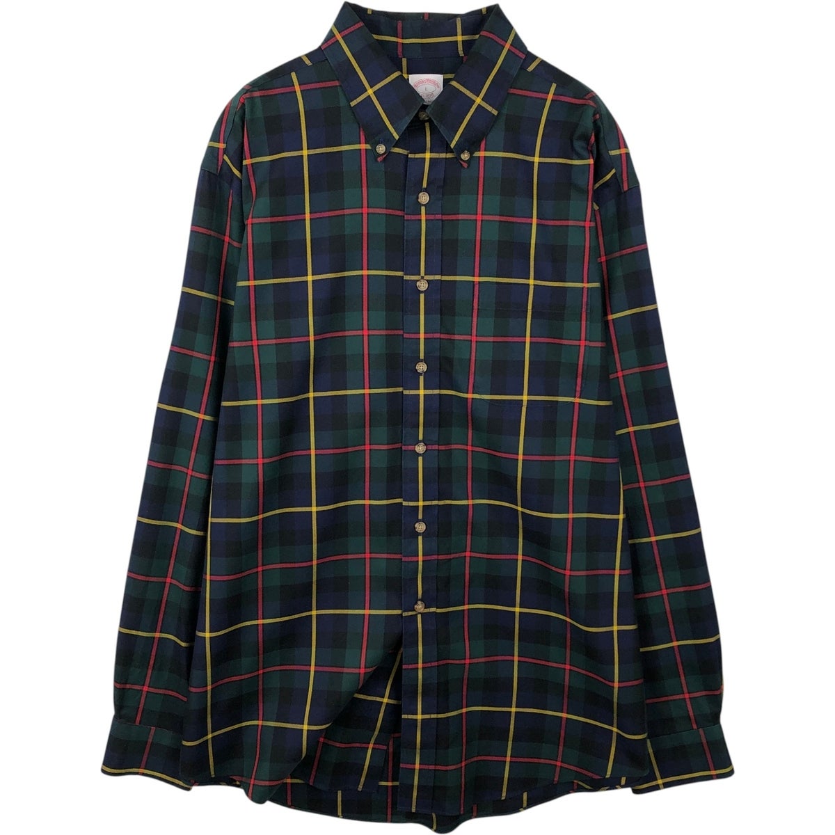 古着 ブルックスブラザーズ Brooks Brothers Est.1818 チェック柄 長袖