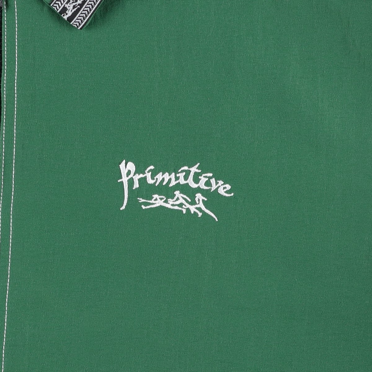 古着 Primitive 襟付き ナイロンジャケット USA製 メンズM相当
