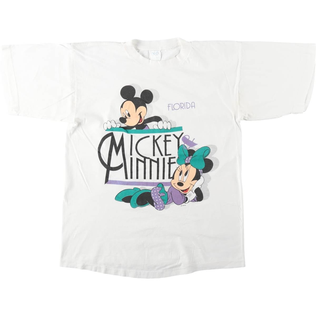 古着 ヘインズ Hanes BEEFY-T MICKEY MOUSE ミッキーマウス