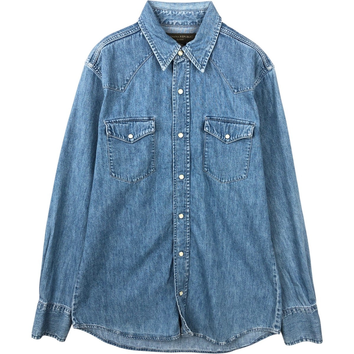 古着 00年代 バナナリパブリック BANANA REPUBLIC 襟付き ウインド