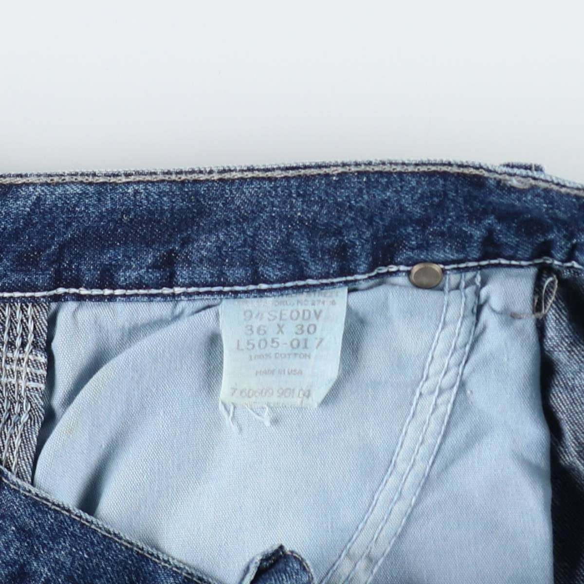 古着 ラングラー Wrangler デニムペインターパンツ USA製 メンズw36