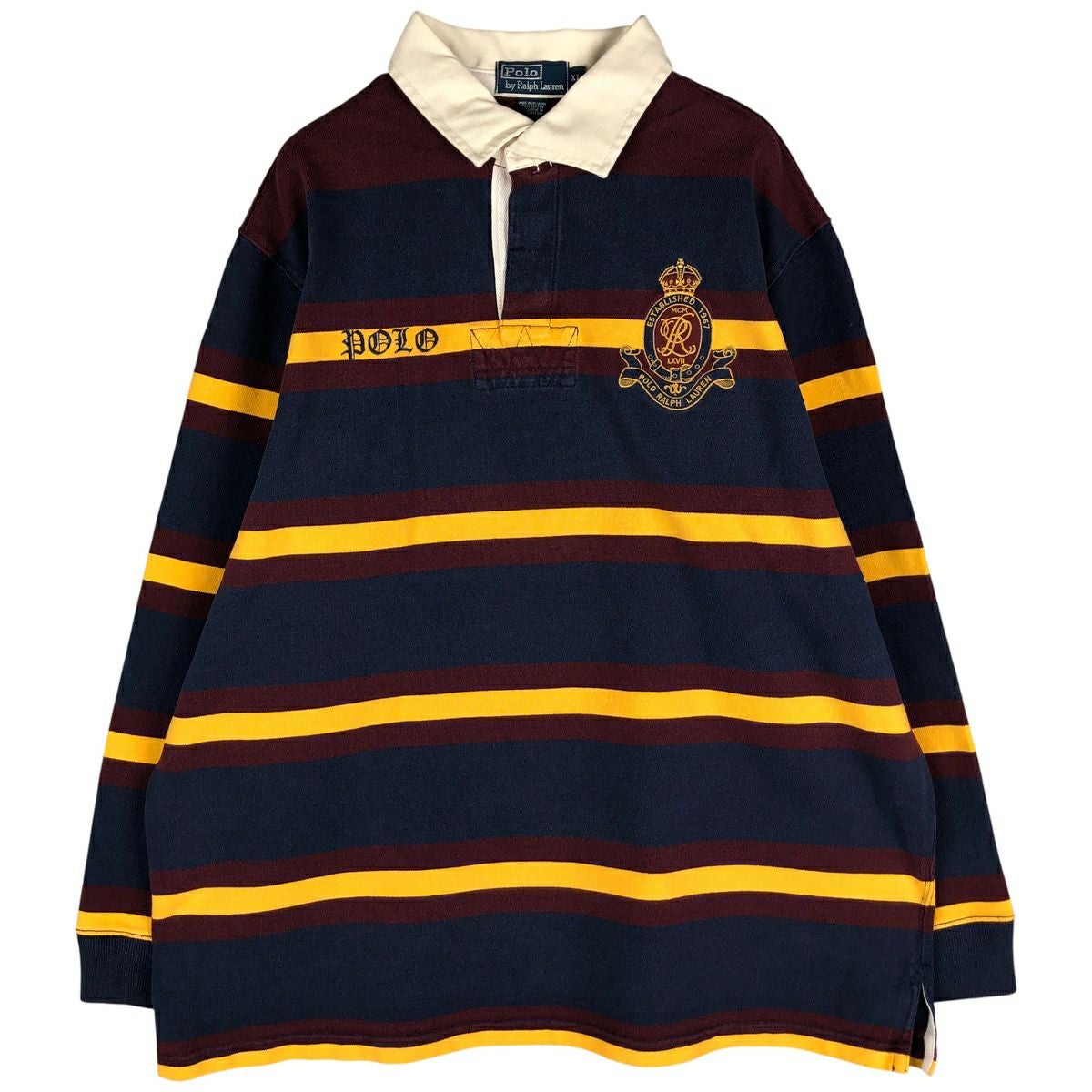 古着 ラルフローレン Ralph Lauren POLO by Ralph Lauren ボーダー柄
