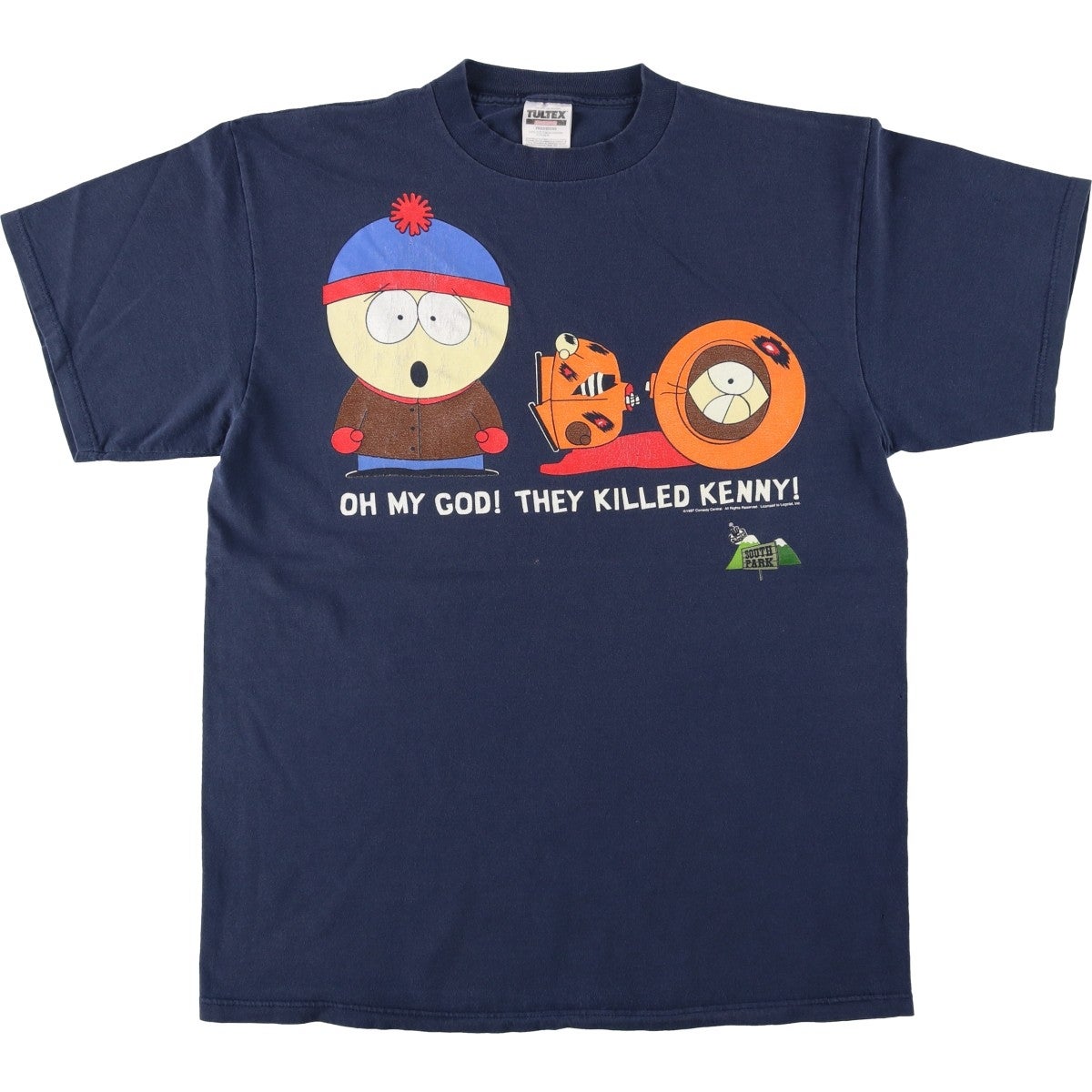 古着 ～90年代 SOUTH PARK サウスパーク キャラクタープリントTシャツ