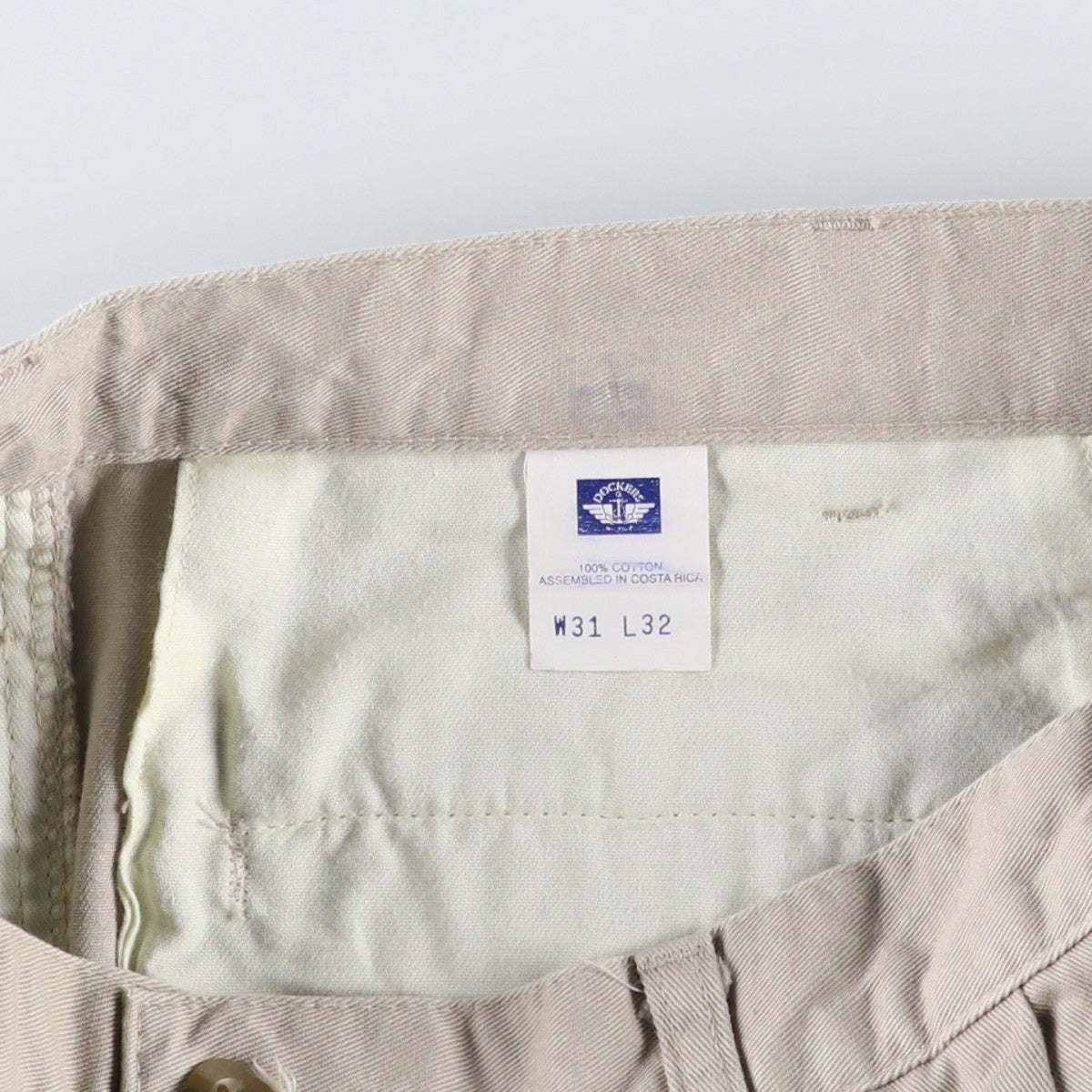 T*o様 90's DOCKERS ドッカーズチノパン ツータック USA製 W 古着 90年代 ドッカーズ DOCKERS CLASSIC FIT ツータック チノパンツ