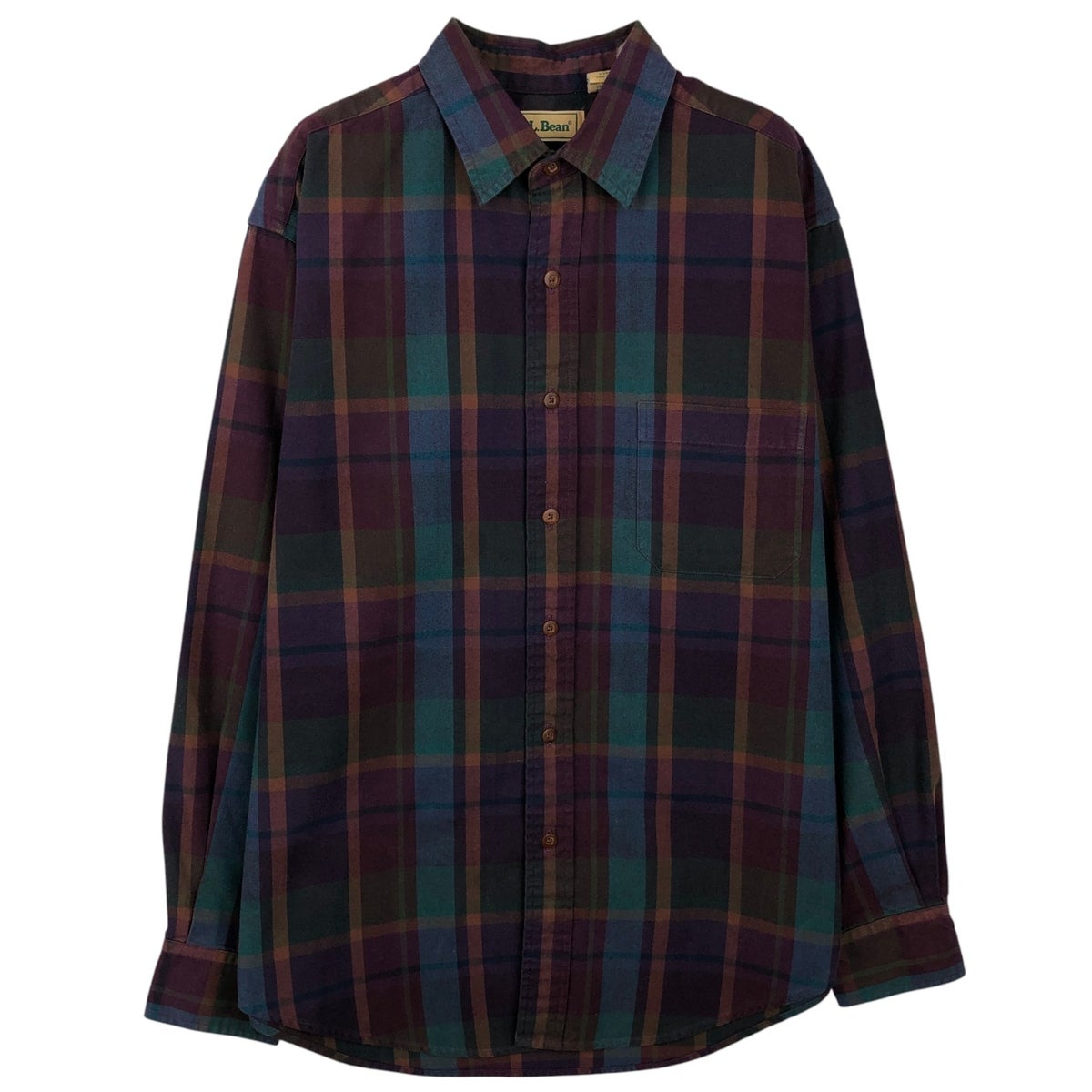 古着 90年代～ エルエルビーン L.L.Bean ボーダー柄 マルチボーダー