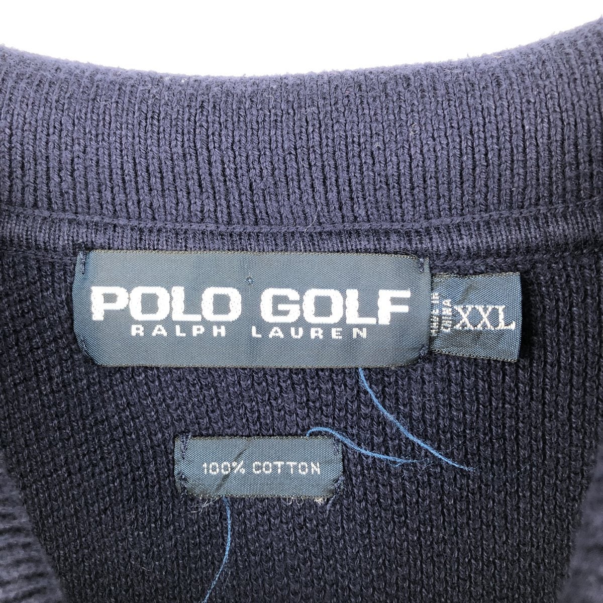 古着 ラルフローレン Ralph Lauren POLO GOLF ポロゴルフ ポロニット
