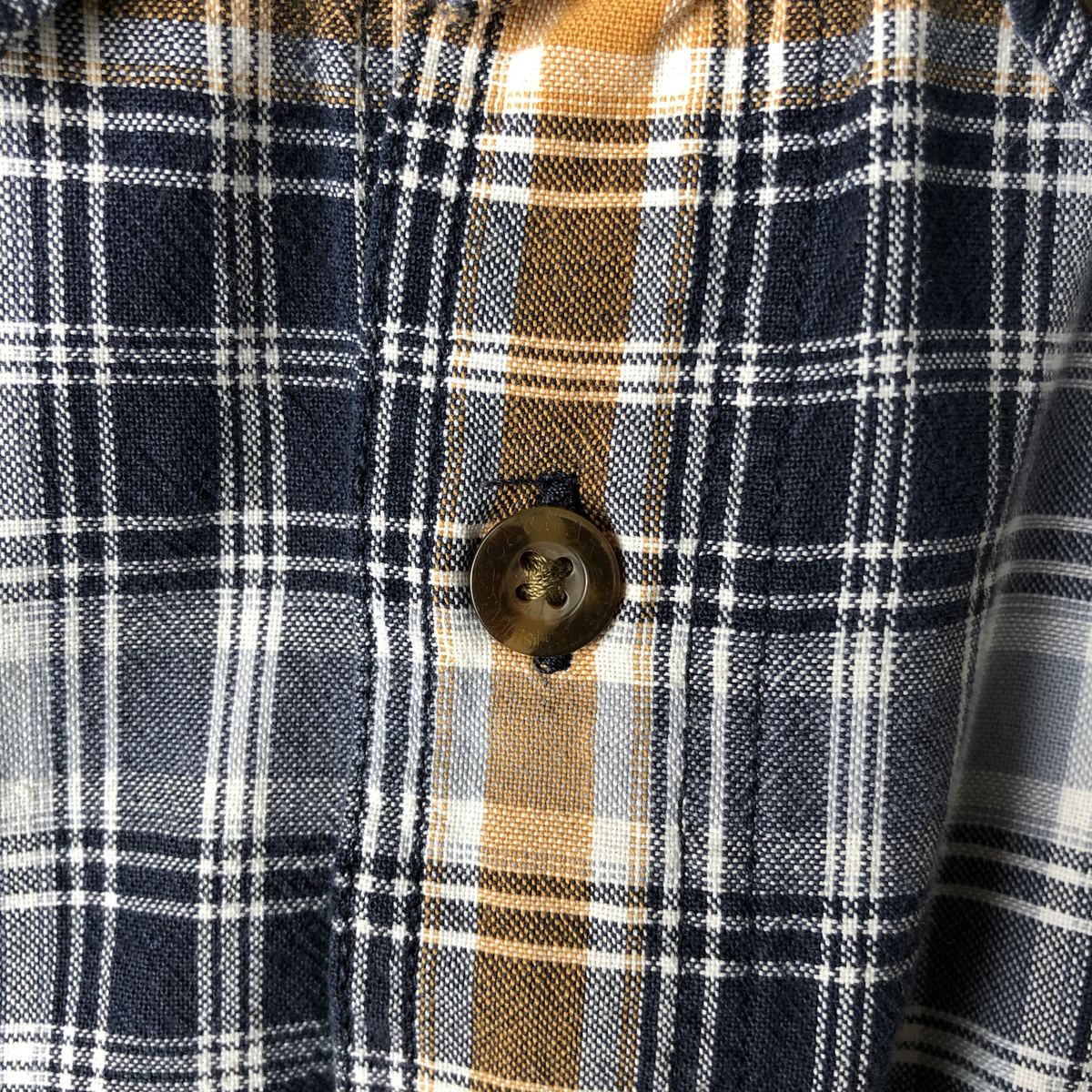 古着 カーハート Carhartt RELAXED FIT チェック柄 半袖 ワークシャツ