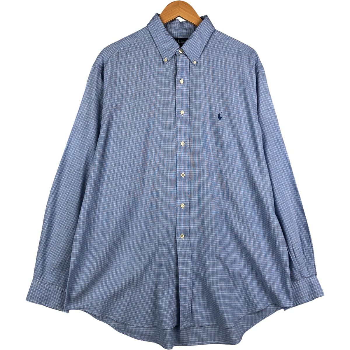 古着 ラルフローレン Ralph Lauren YARMOUTH 長袖 ボタンダウン