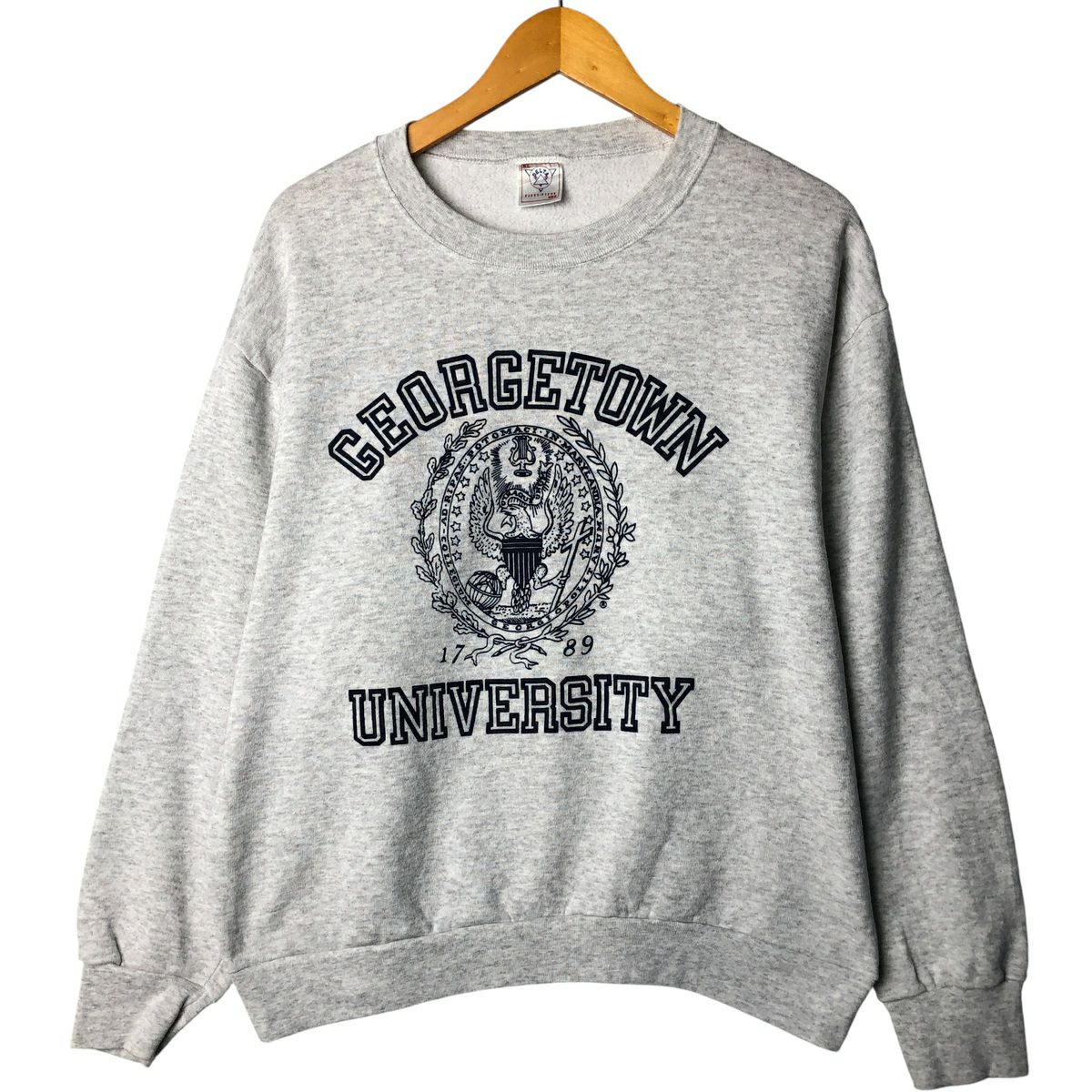 古着 90年代 デルタ DELTA 花柄 プリントスウェットシャツ トレーナー