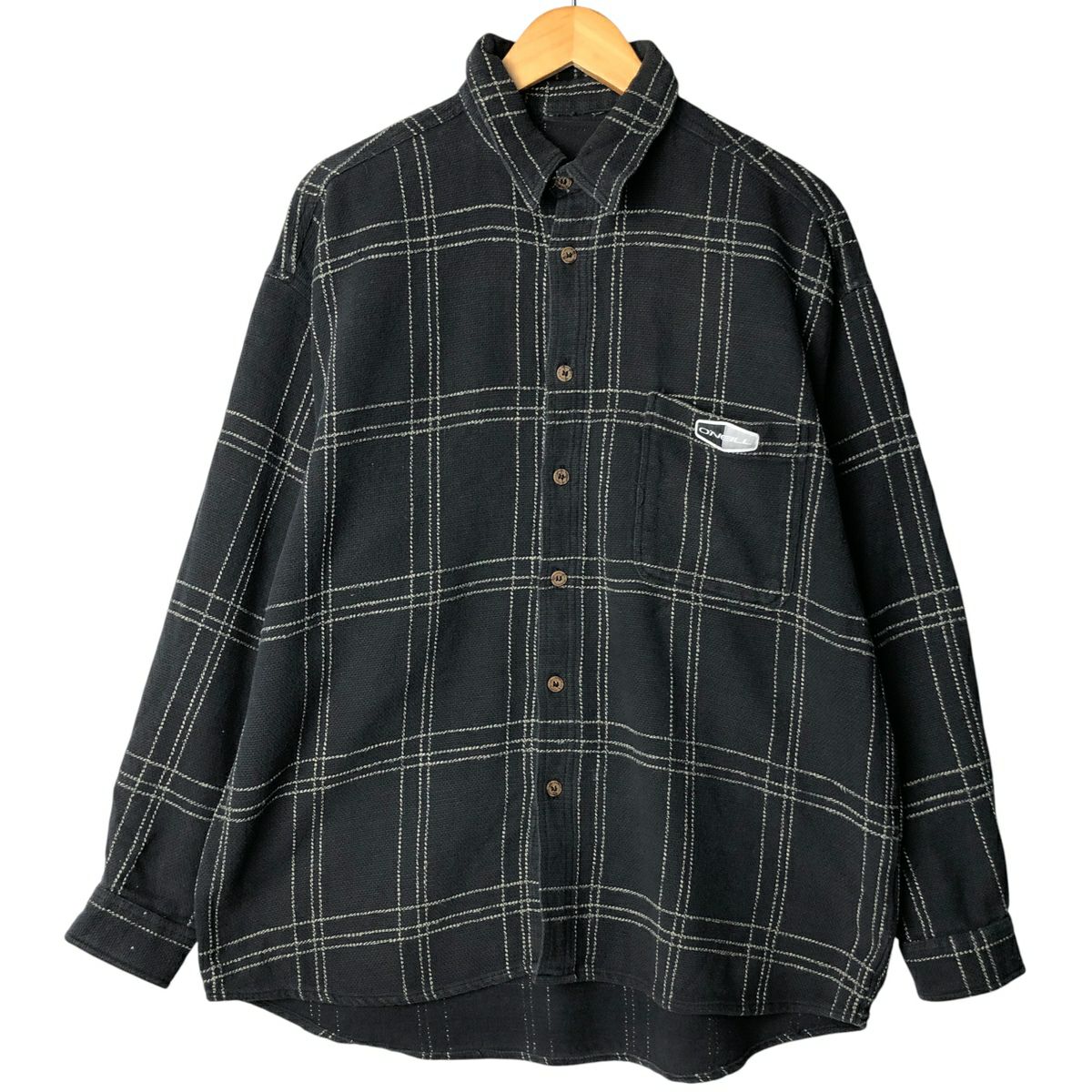 古着 フィルソン FILSON 長袖 フランネルチェックシャツ メンズXL相当