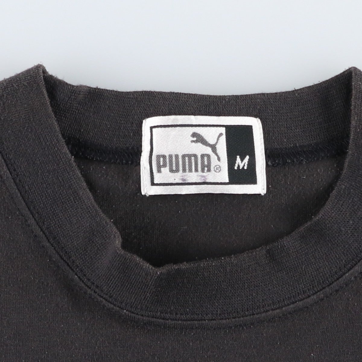 古着 90～00年代 プーマ PUMA ロゴプリントTシャツ メンズM相当