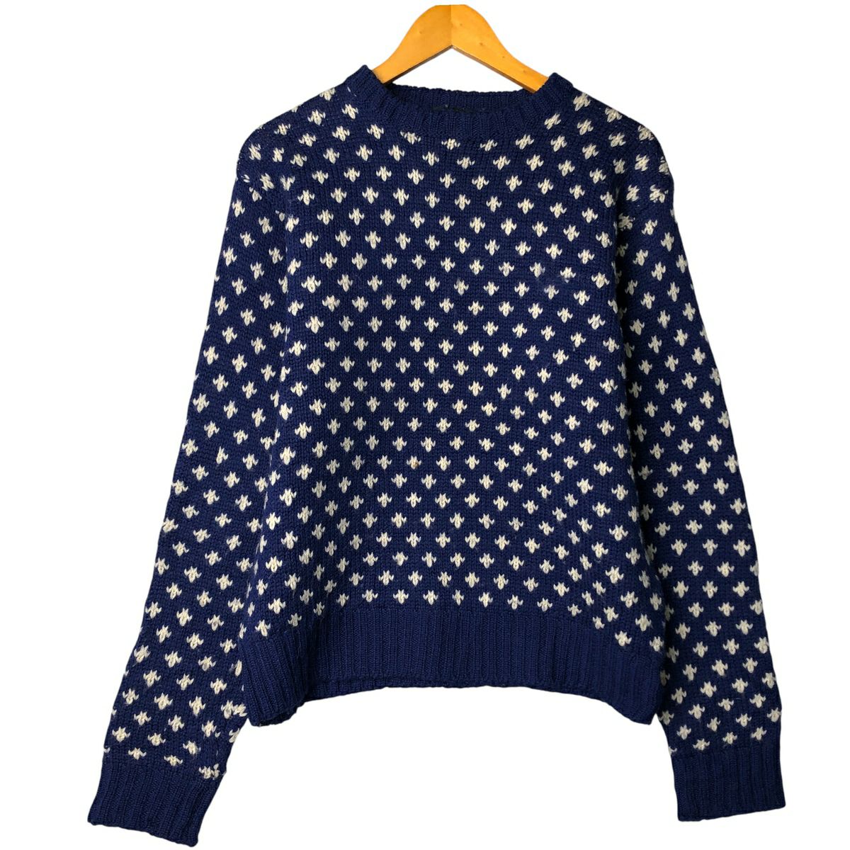 古着 90年代 ジェイクルー J.Crew ケーブル編み コットンニット