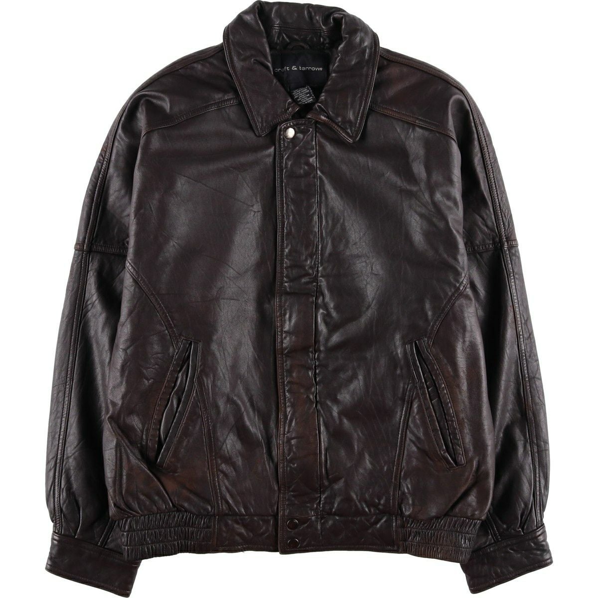 古着 70～80年代 WILSONS A-2タイプ レザーフライトジャケット メンズM