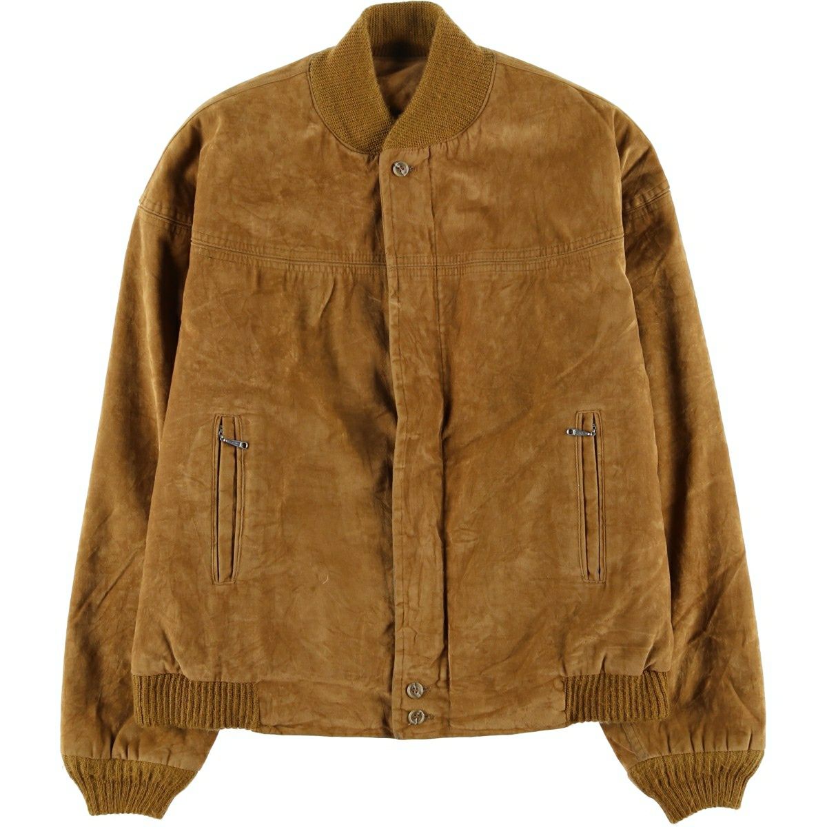 古着 80～90年代 the Ltd. ワイドカラー ブルゾン USA製 メンズL相当