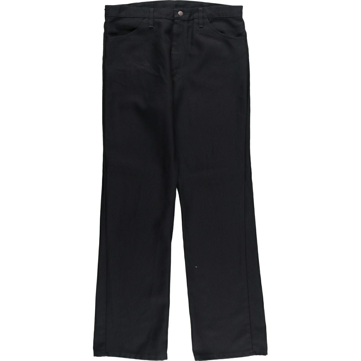 ラングラー ランチャー W38 スラックス 90s USA 古着 黒 20638 古着 90～00年代 ラングラー Wrangler ランチャードレスジーンズ