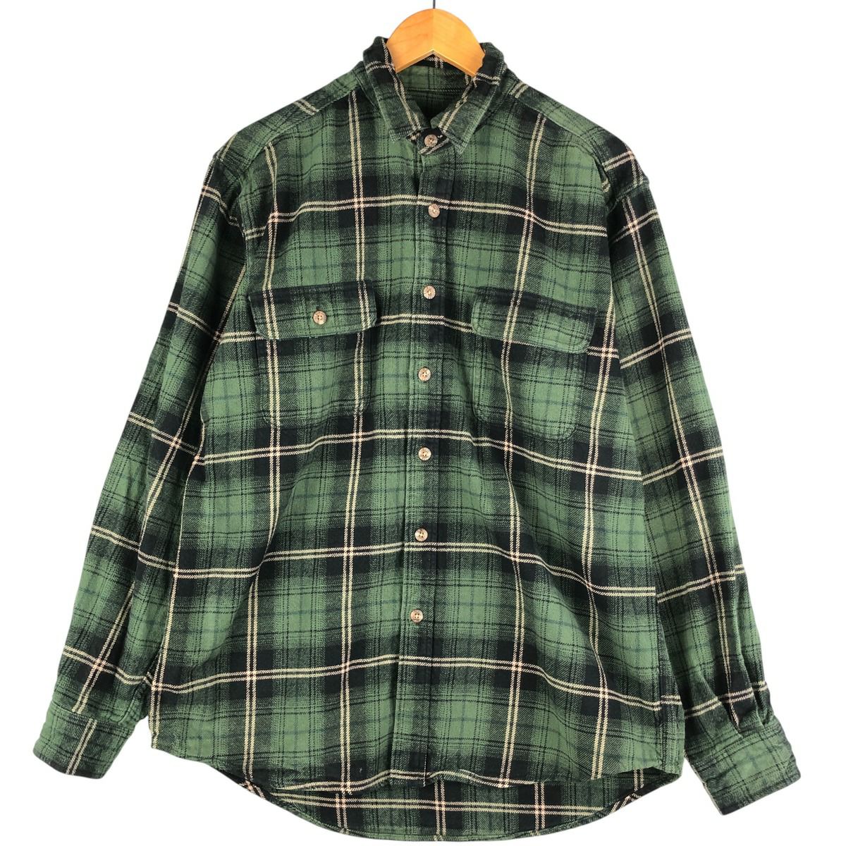 古着 90年代 フィールドアンドストリーム FIELD&STREAM オンブレ