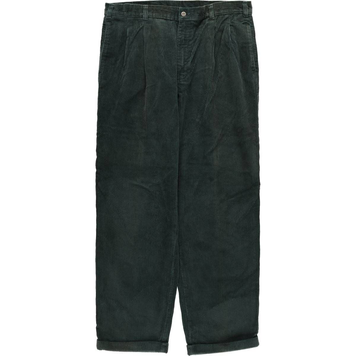 古着 90年代 ドッカーズ DOCKERS KHAKIS ツータック コットン×リネン
