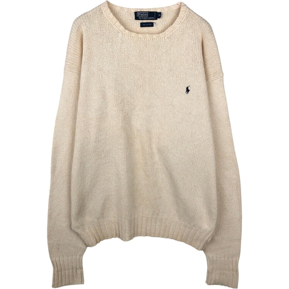 古着 ラルフローレン Ralph Lauren POLO by Ralph Lauren コットンニットセーター メンズXL相当/eaa645911 古着 ラルフローレン Ralph Lauren POLO by Ralph Lauren コットン