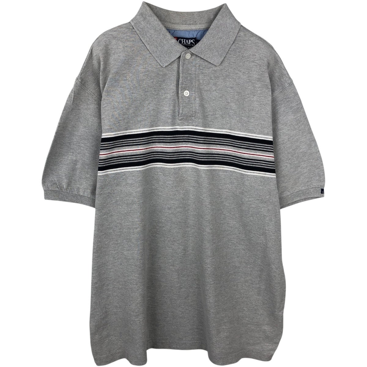 古着 ラルフローレン Ralph Lauren CHAPS チャップス 長袖 ポロシャツ