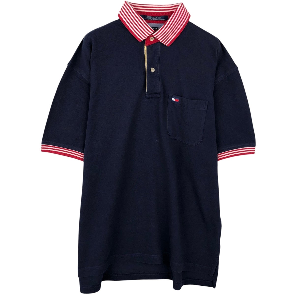 b*k様 90s フェラーリ ポロシャツ トミーヒルフィガー マルボロ　香港製 TOMMY HILFIGER (トミーヒルフィガー) ワンポイント 半袖 ポロシャツ