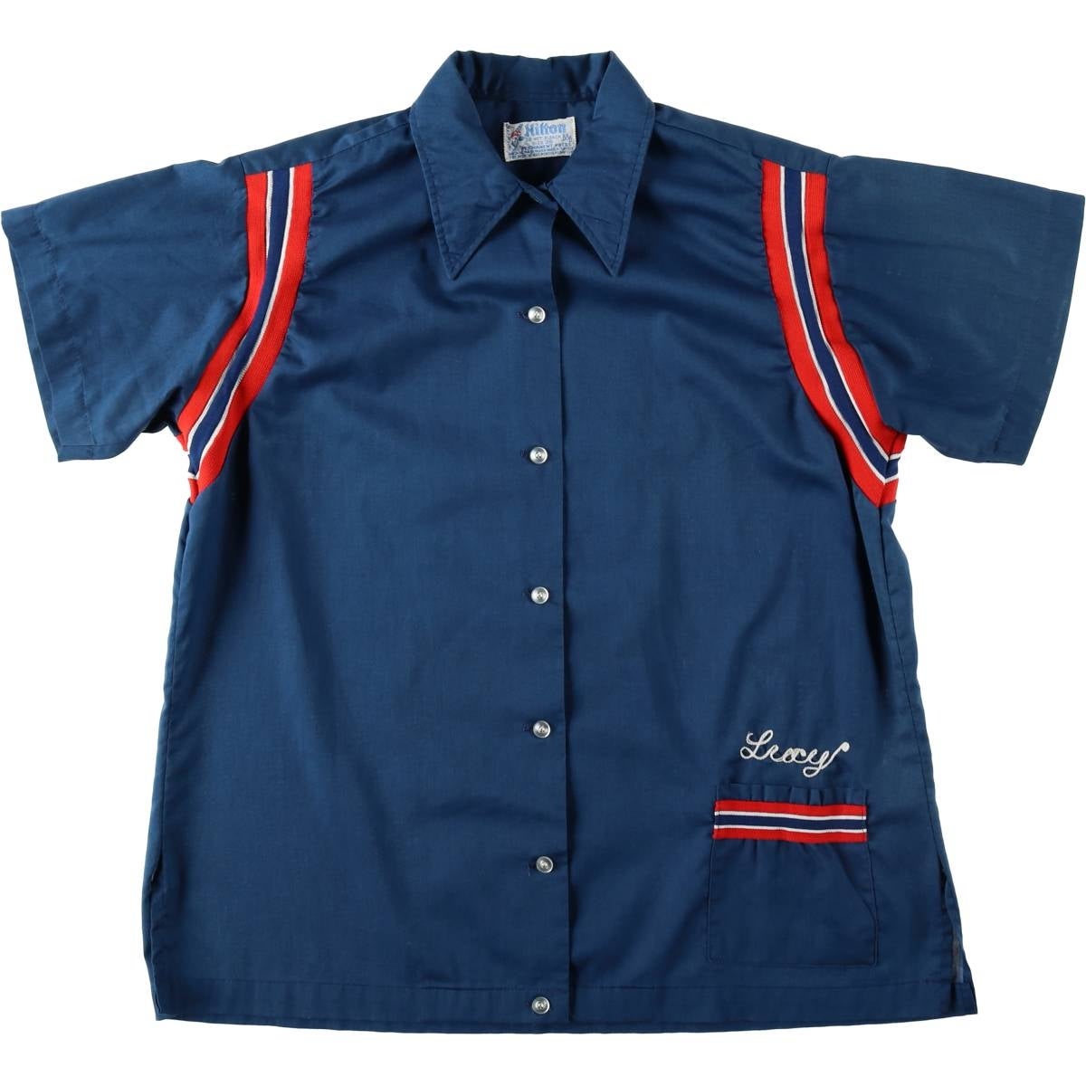 古着 60年代 ヒルトン HILTON ボウリングシャツ ボックスシャツ USA製
