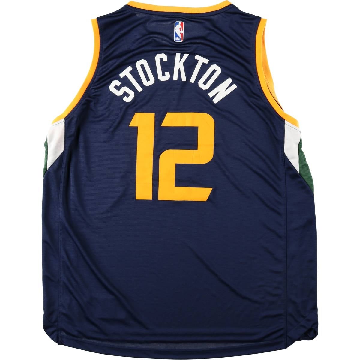 古着 Fanatics NBA UTAH JAZZ ユタ ジャズ Vネック ゲームシャツ