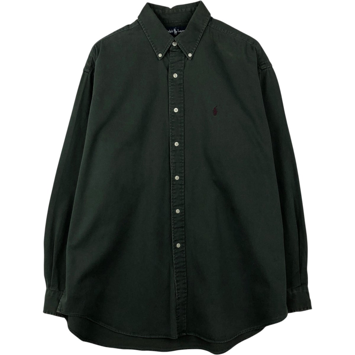 古着 ラルフローレン Ralph Lauren BLAKE 長袖 ボタンダウンシャツ