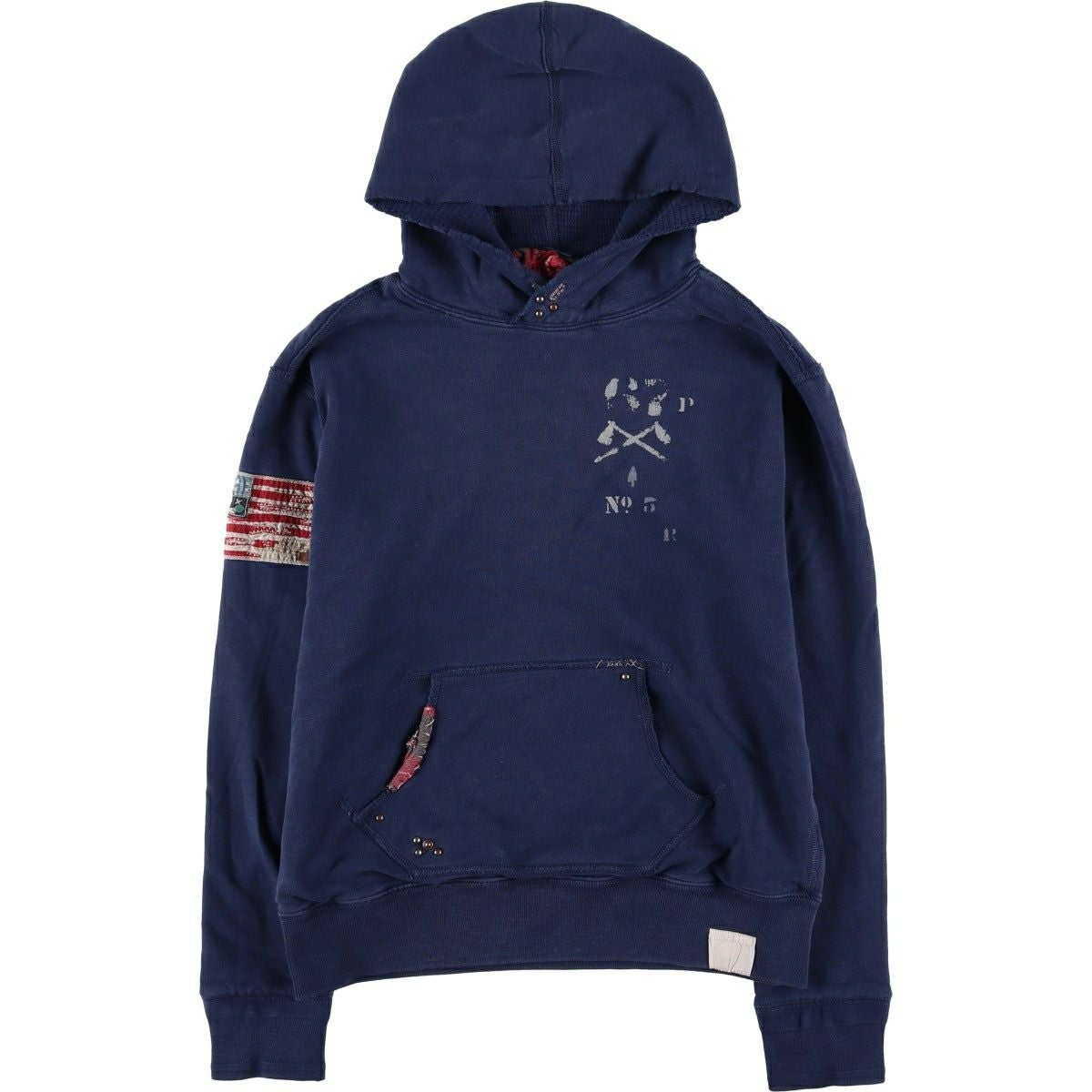 古着 ラルフローレン Ralph Lauren POLO by Ralph Lauren 星条旗柄
