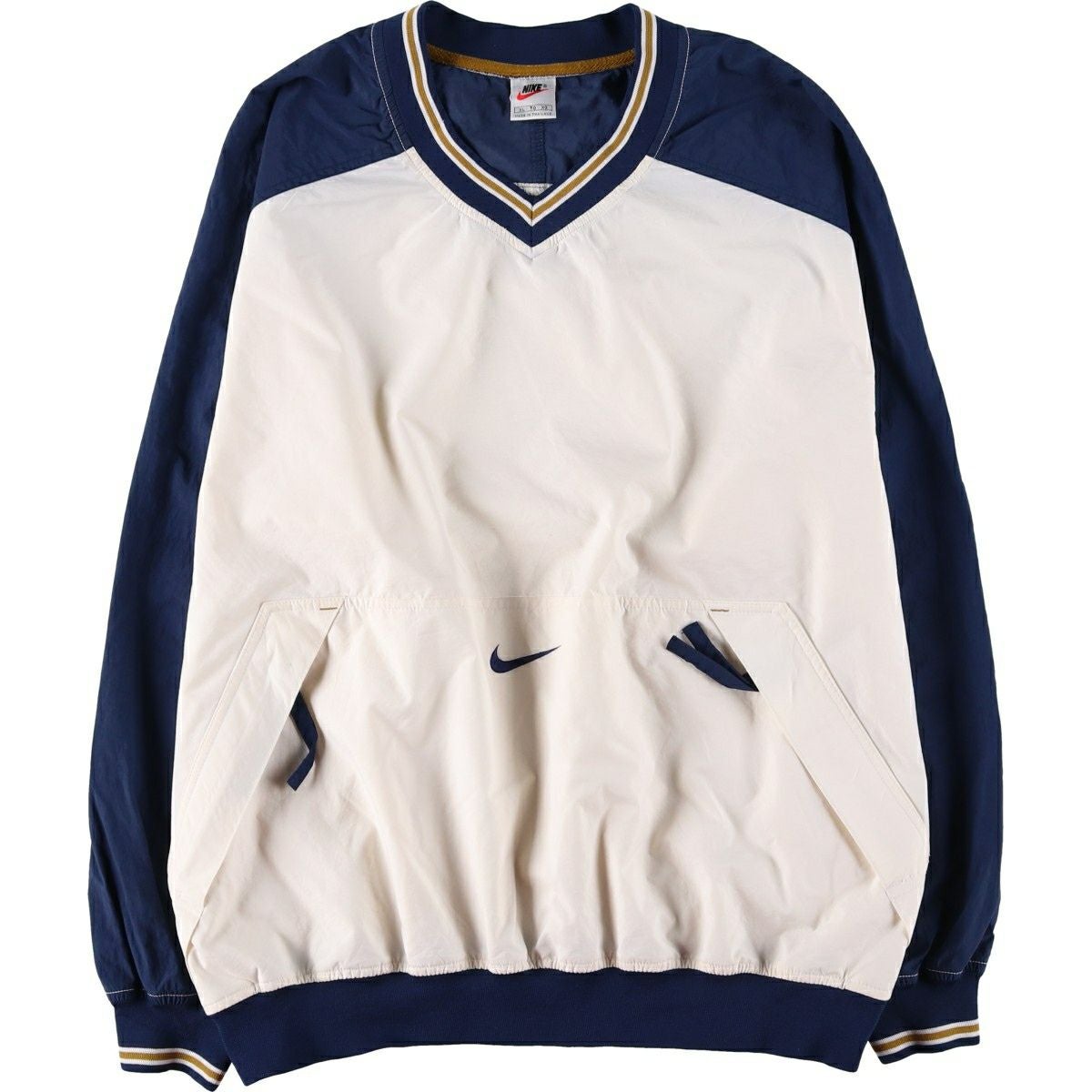 古着 90年代 リーボック Reebok GOLF ゴルフ Vネック ウォームアップ