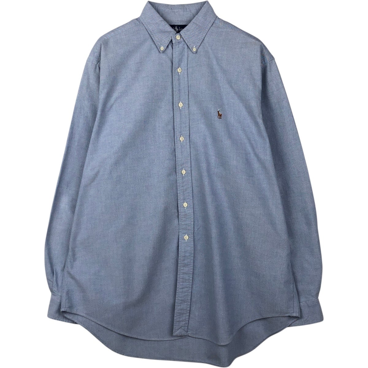 古着 ラルフローレン Ralph Lauren 長袖 ボタンダウンシャツ メンズL