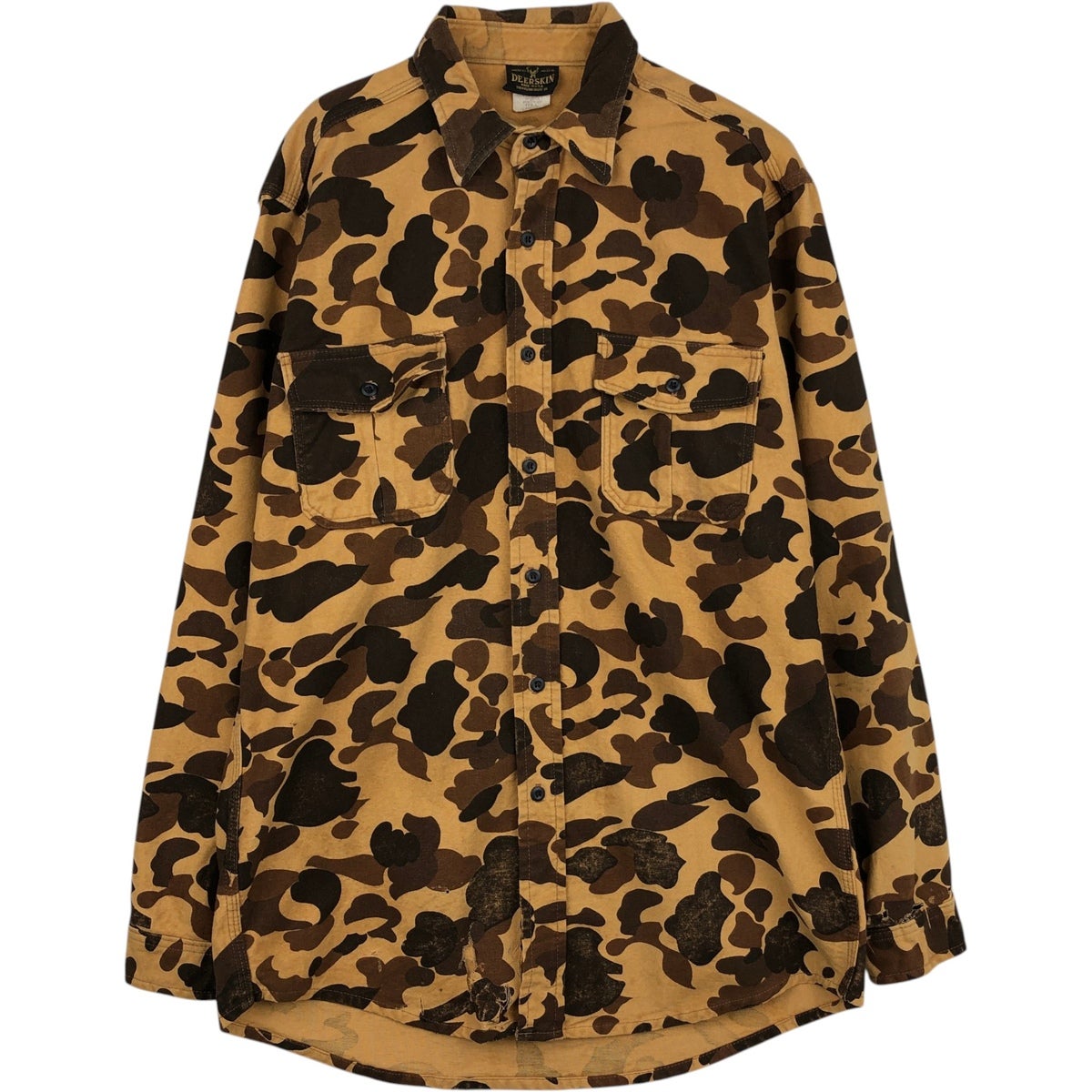 古着 70年代~ フロストプルーフ FROSTPROOF ダックハンターカモ 長袖 古着 70年代~ フロストプルーフ FROSTPROOF ダックハンターカモ 長袖