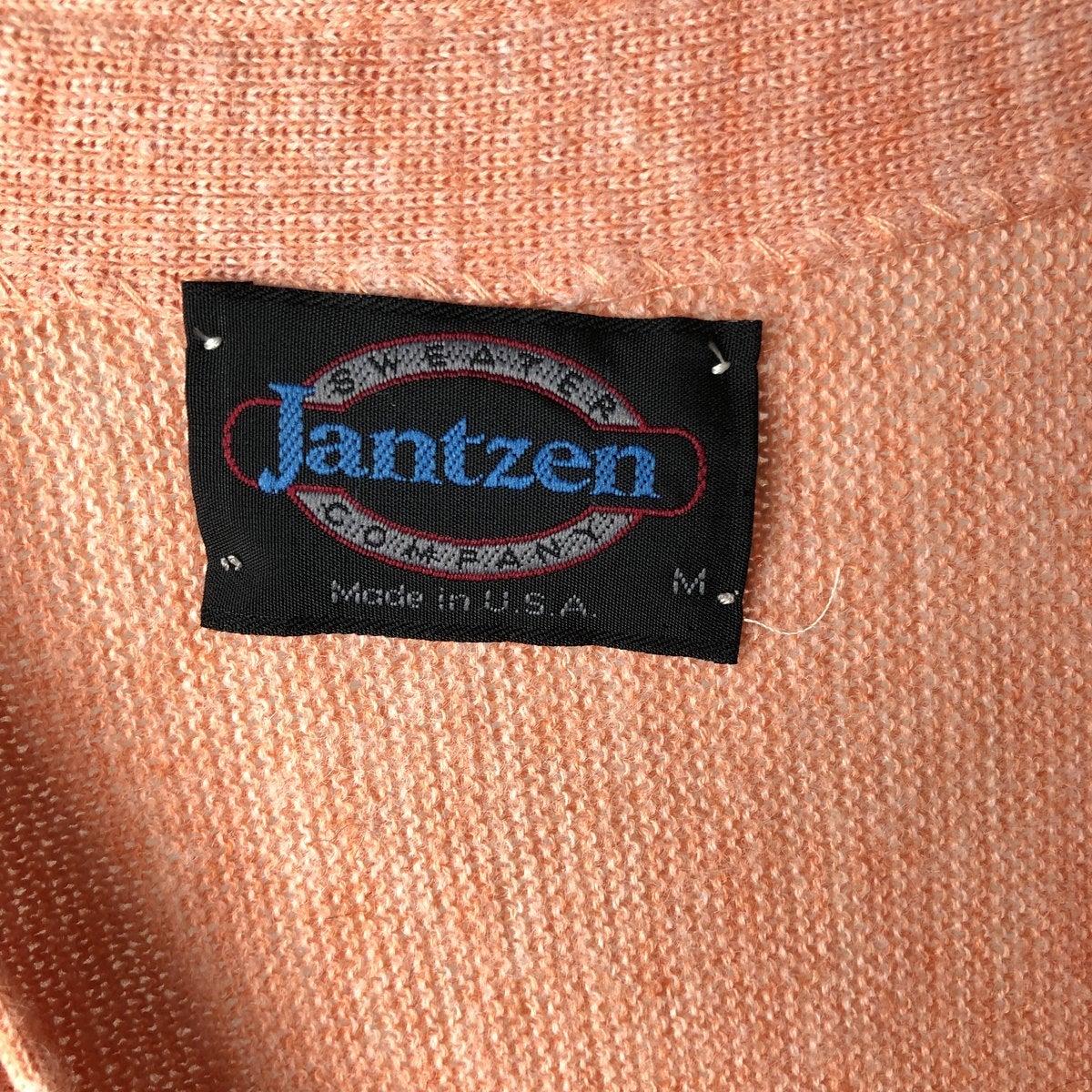 古着 80年代 ジャンセン Jantzen アクリルニットカーディガン USA製