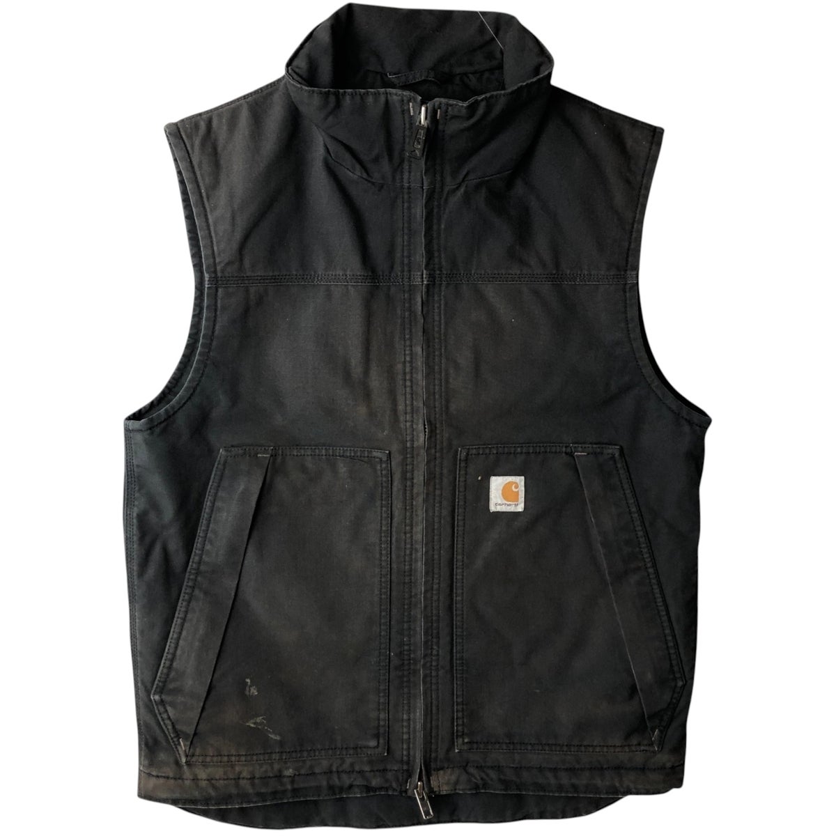 古着 カーハート Carhartt QUICK DUCK 中綿入り ダックベスト メンズ