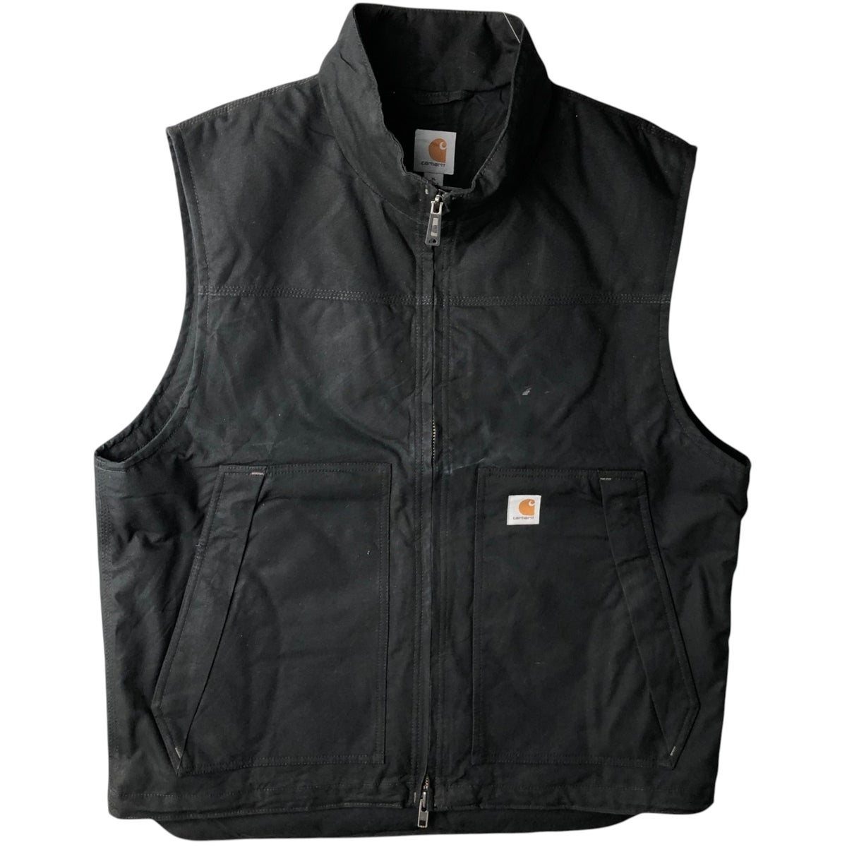 古着 カーハート Carhartt QUICK DUCK 中綿入り ダックベスト メンズXL