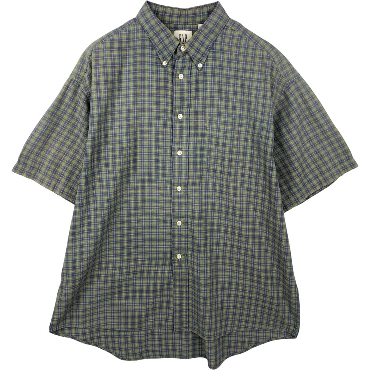 古着 90年代 ギャップ GAP オールドギャップ チェック柄 オープン