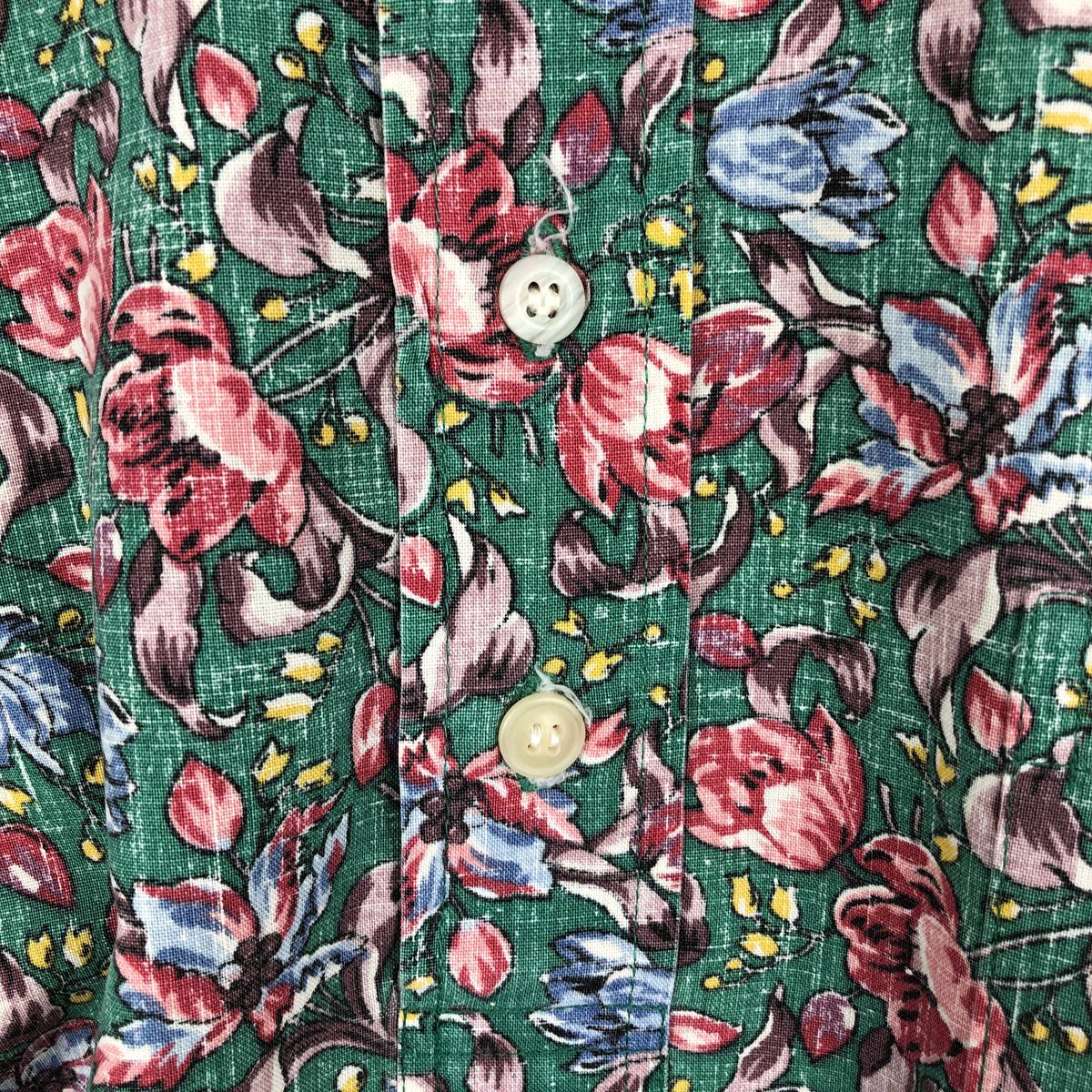 古着 90年代 レインスプーナー REYNSPOONER 水着 ビキニタグ 花柄