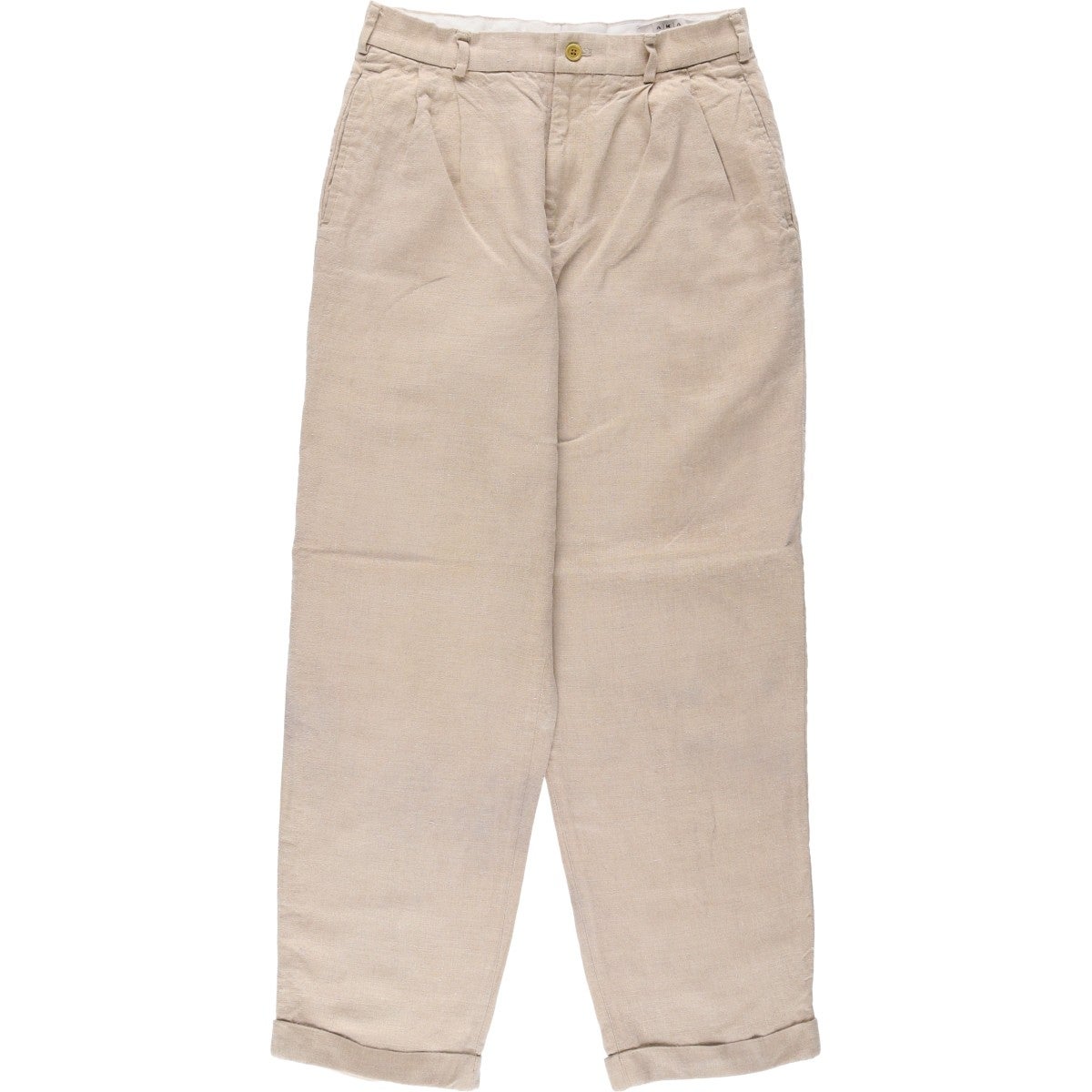 古着 90年代 エディーバウアー Eddie Bauer AKA ツータック リネン