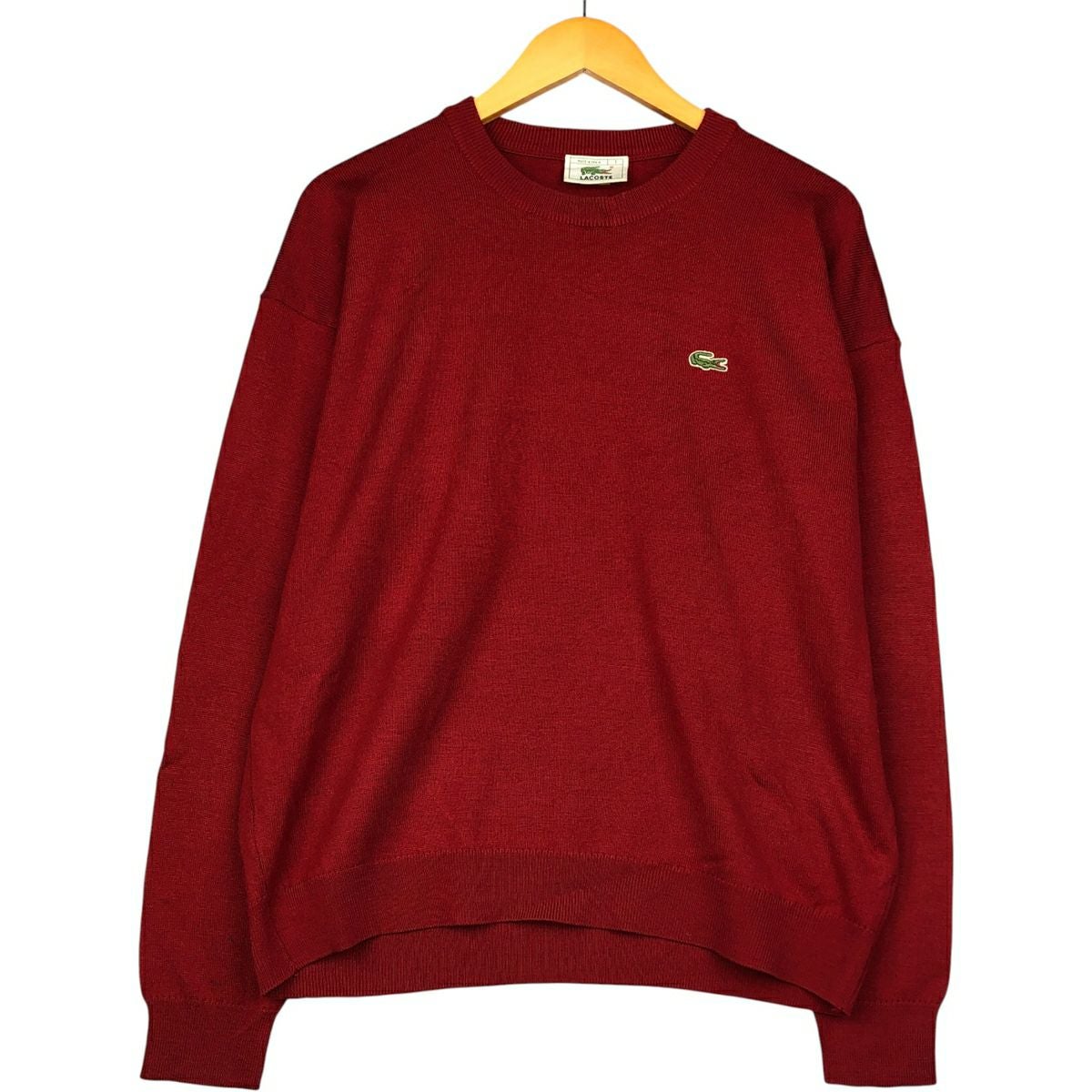 古着 ビッグサイズ 90年代 ラコステ LACOSTE フランス企画 Vネック