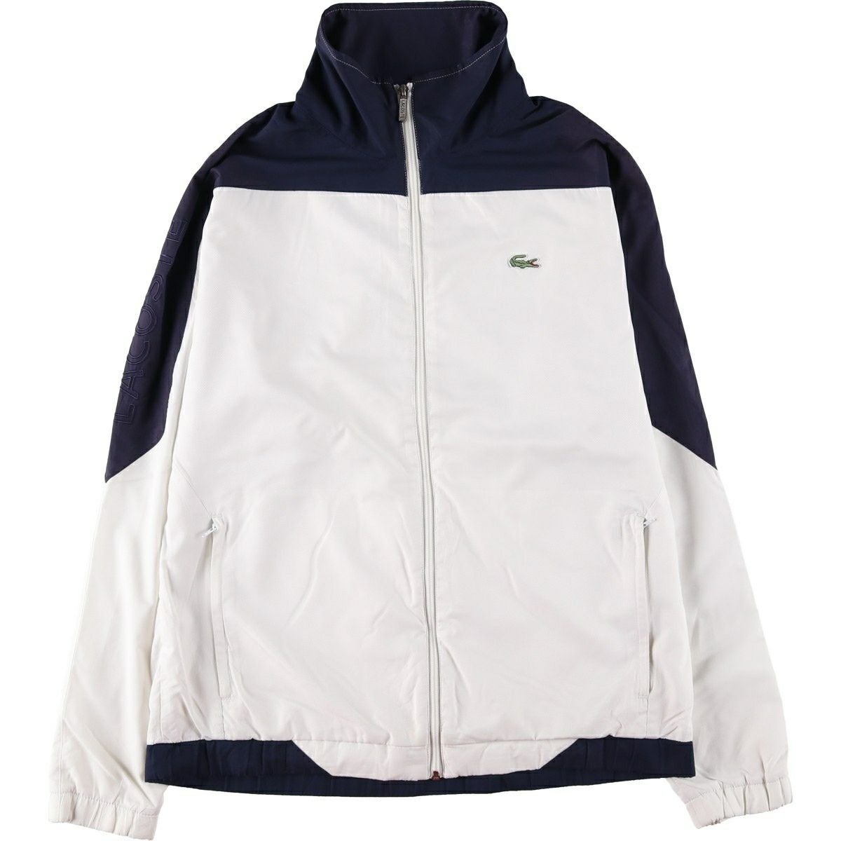 古着 ラコステ LACOSTE SPORT リップストップ ウインドブレーカー