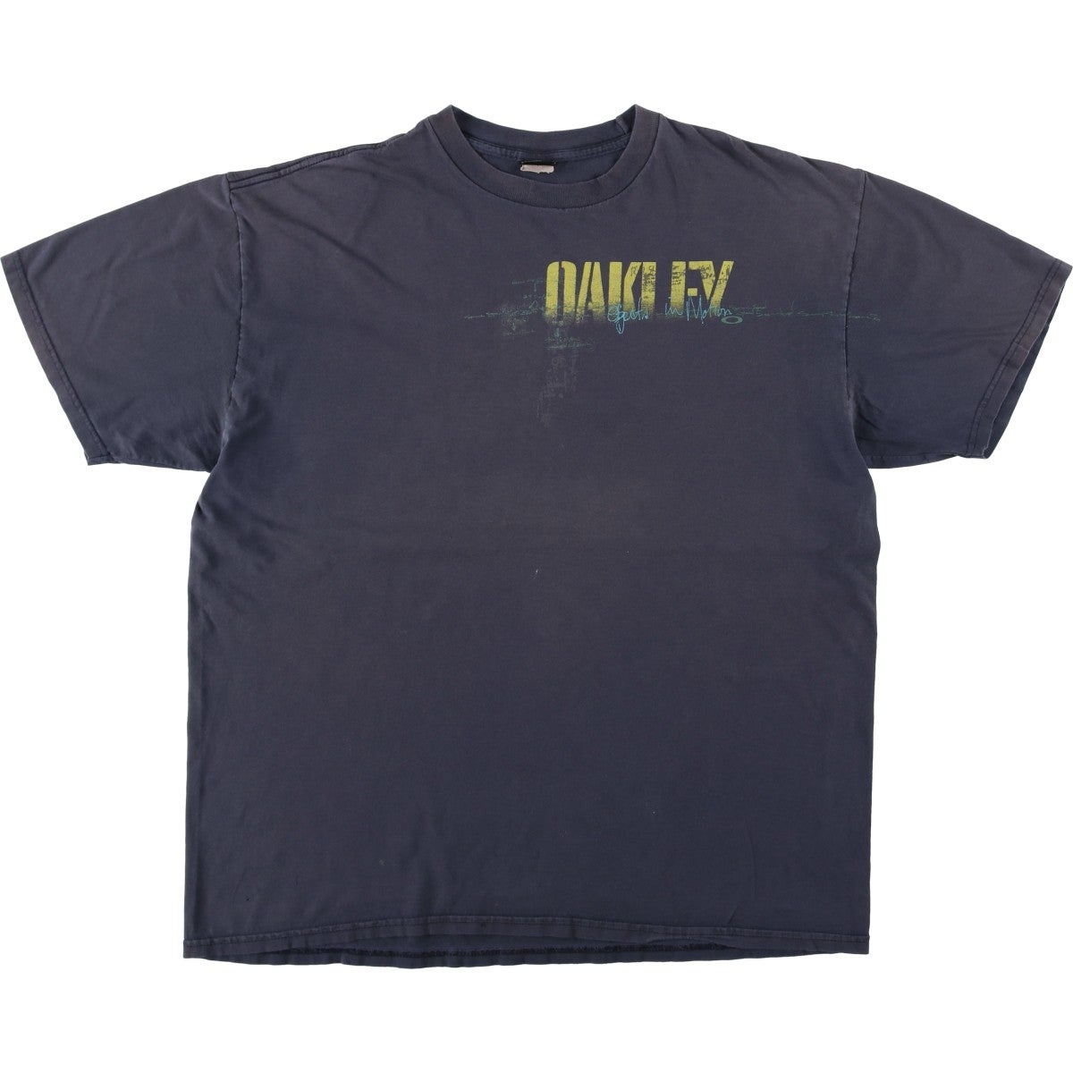 古着 00年代 オークリー Oakley ロゴプリントTシャツ メンズXXL相当