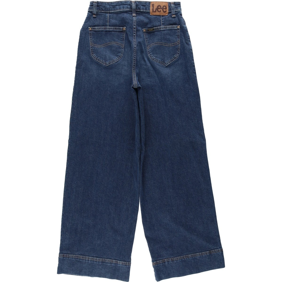 古着 リー Lee デニムワイドパンツ レディースL(w29)相当 /eaa641769