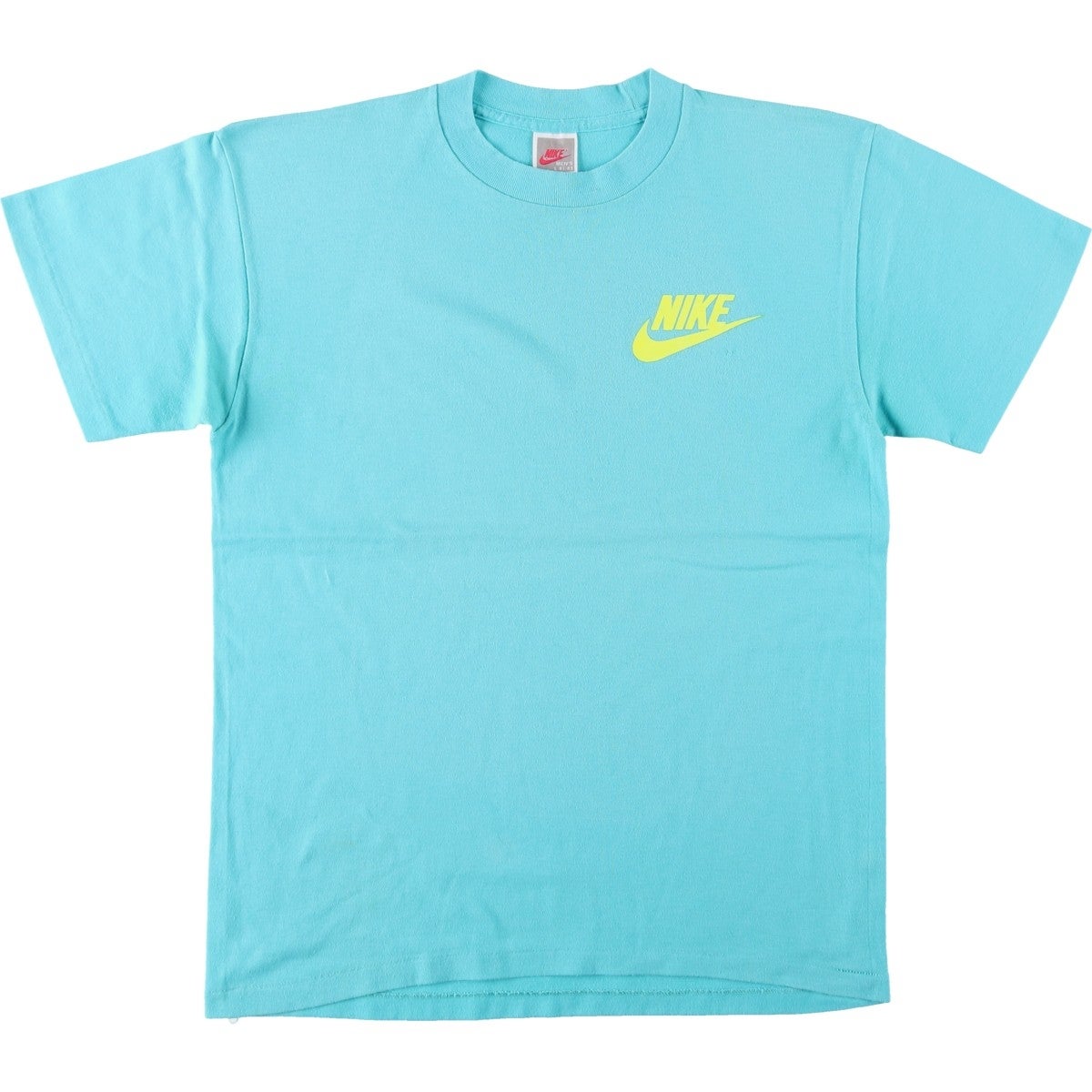 古着 90年代 ナイキ NIKE 銀タグ ロゴプリントTシャツ USA製 メンズL