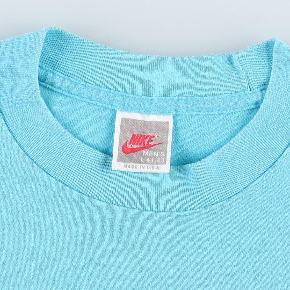 古着 90年代 ナイキ NIKE 銀タグ ロゴプリントTシャツ USA製 メンズL