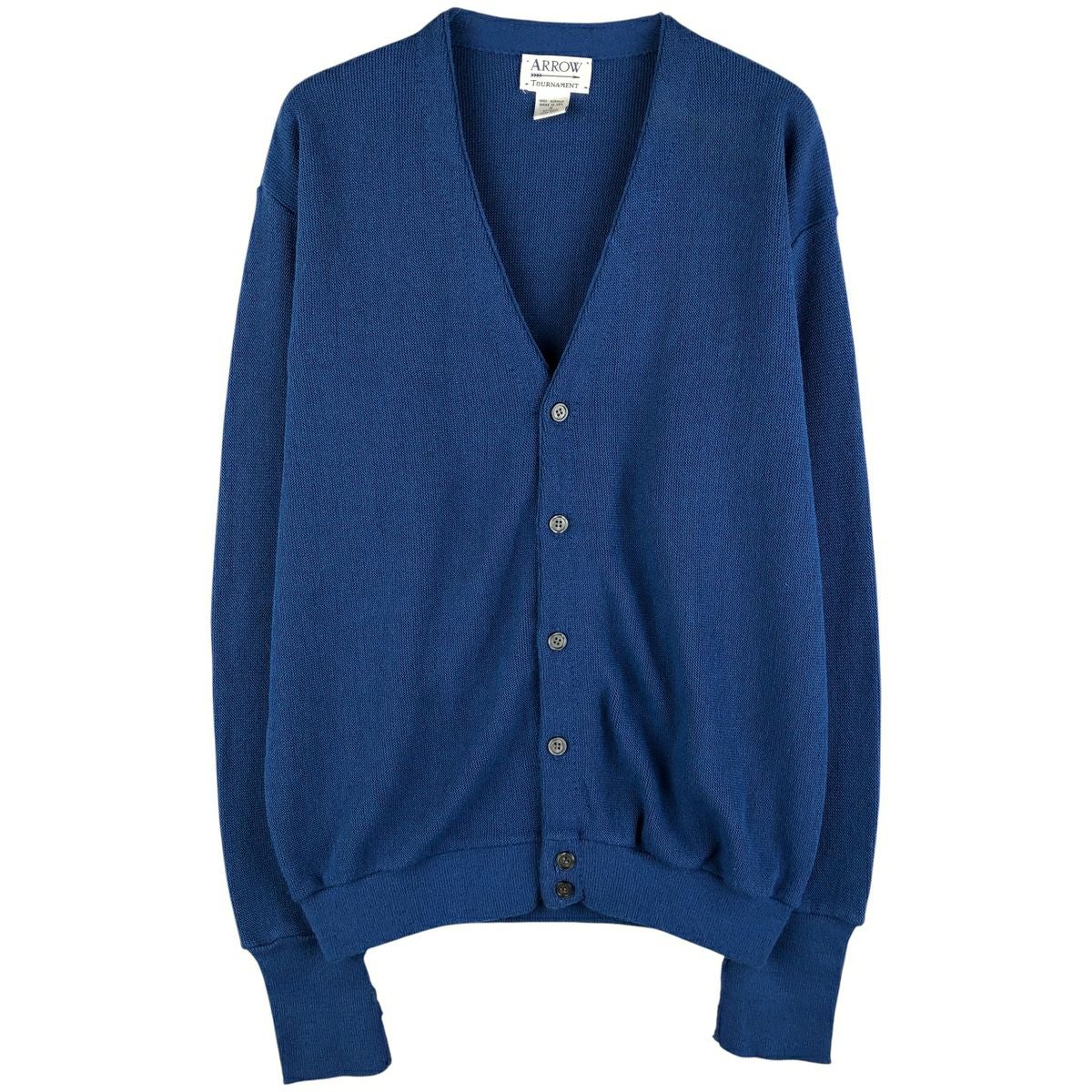 古着 90年代 ランズエンド LANDSEND コットンニットハーフボタン