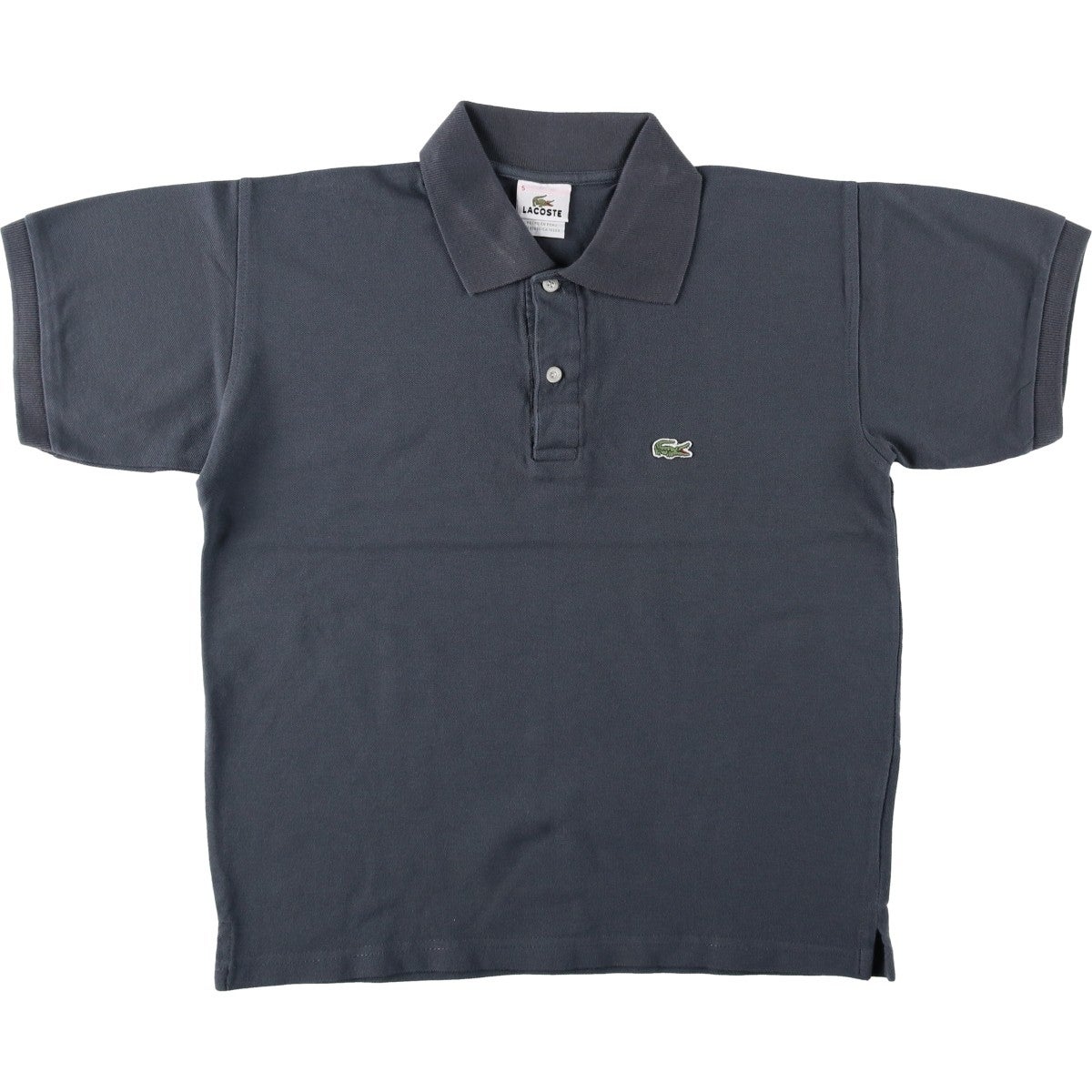 古着 ラコステ LACOSTE フランス企画 半袖 ポロシャツ 5 メンズL相当