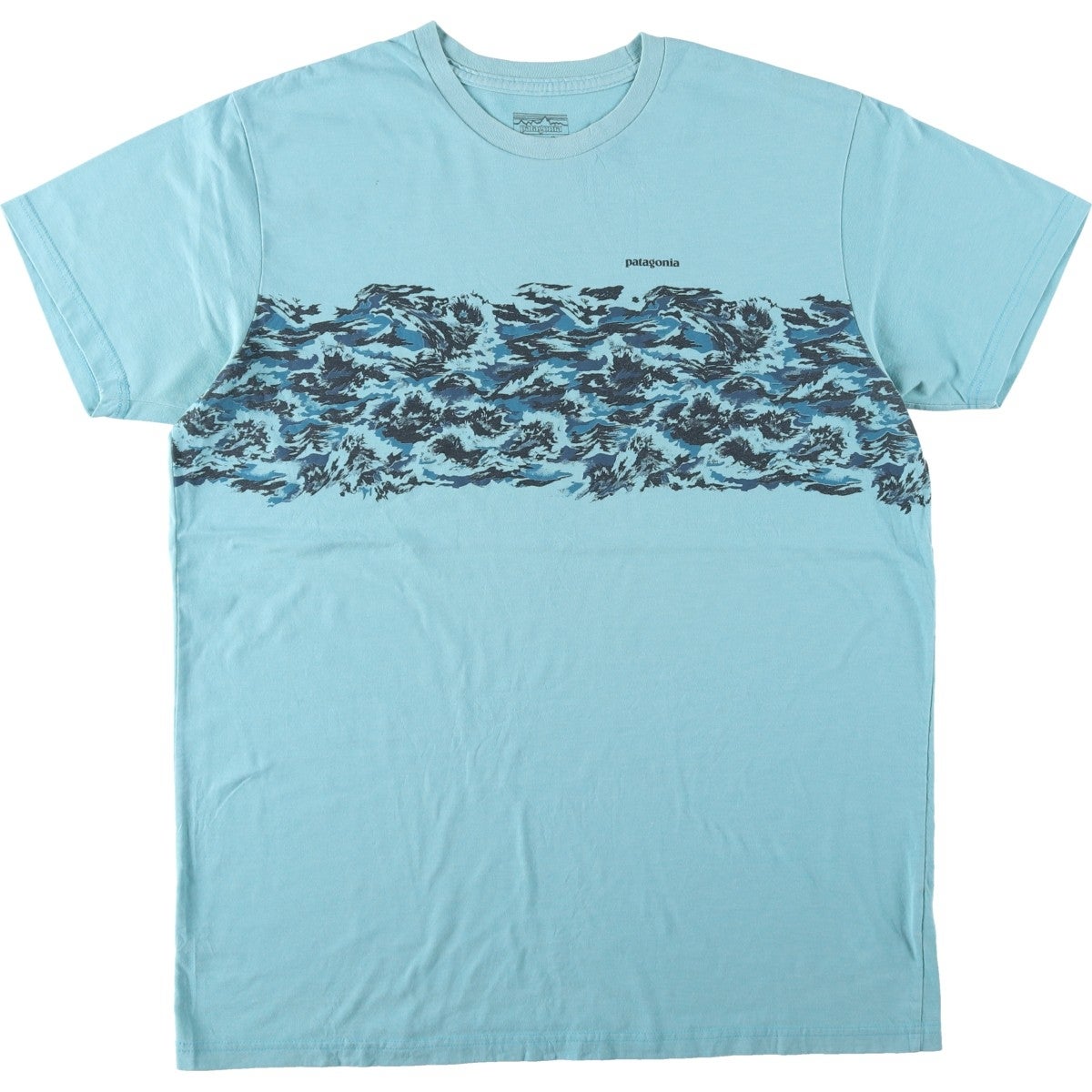 古着 パタゴニア Patagonia 魚柄 半袖 プリントTシャツ USA製 メンズXL