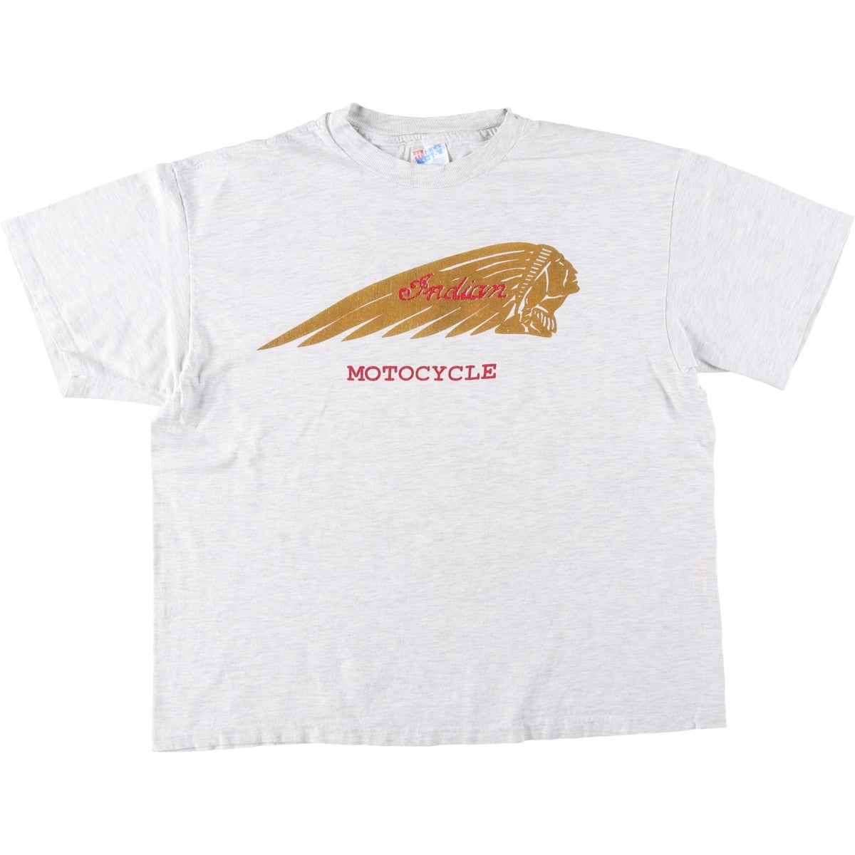 古着 90年代 ヘインズ Hanes BEEFY-T INDIAN MOTORCYCLE インディアン