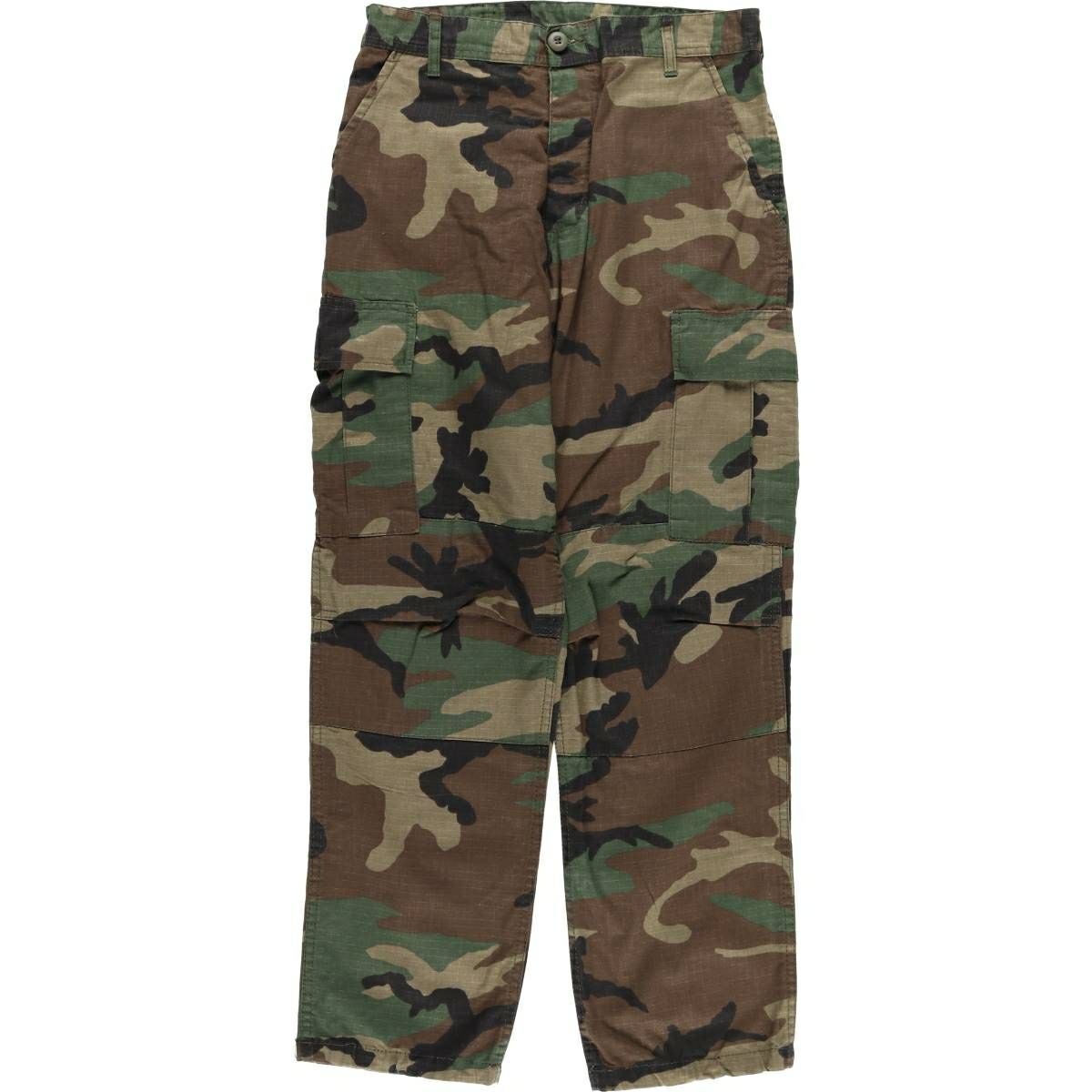 古着 民間品 Prestige tactical wear 迷彩柄 ウッドランドカモ