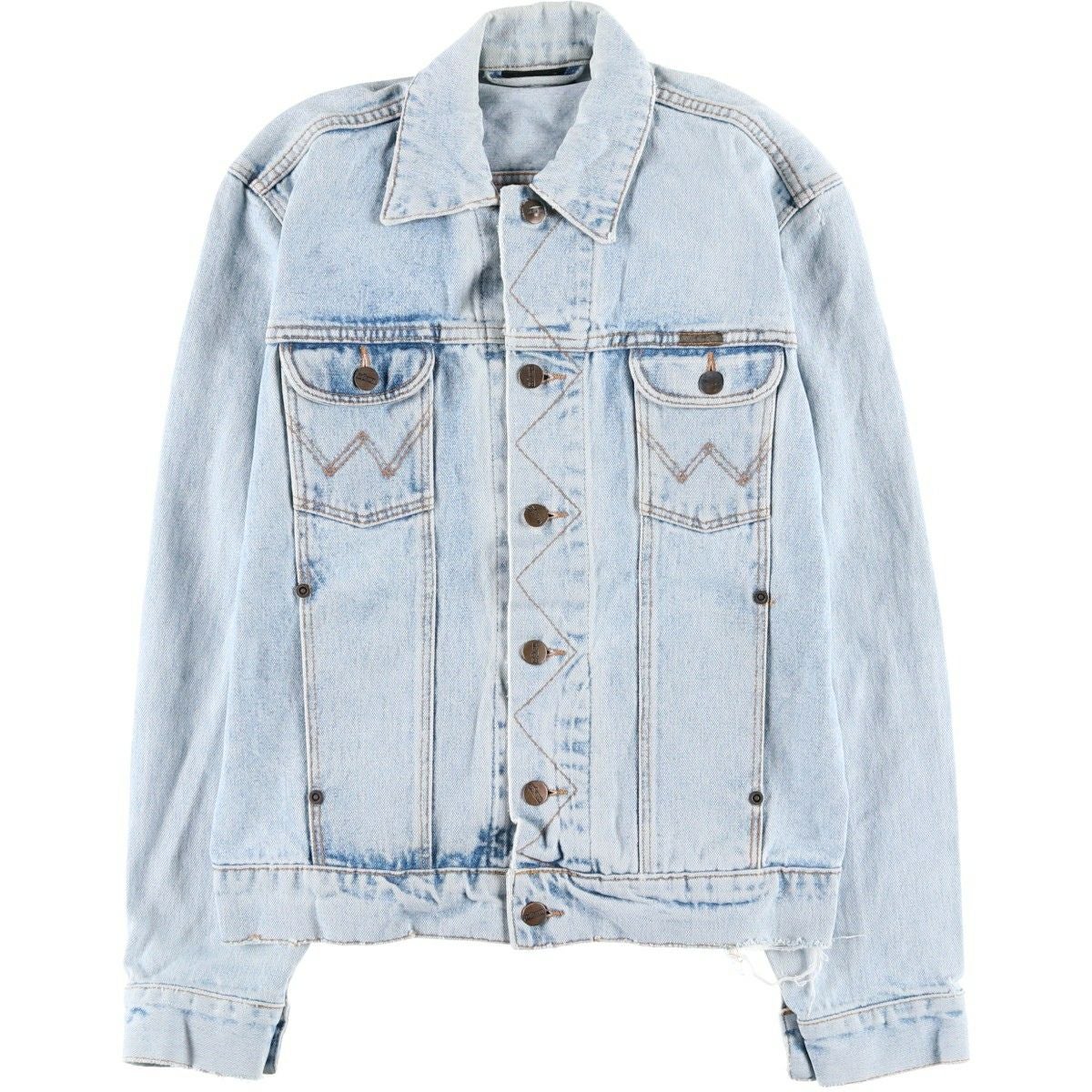 古着 ラングラー Wrangler デニムジャケット Gジャン メンズXL相当
